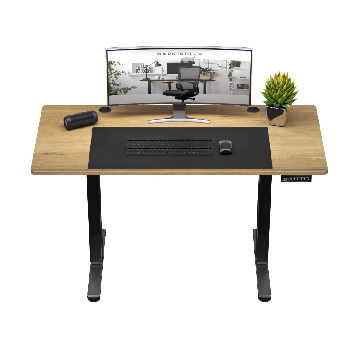 Scrivania regolabile elettricamente Mark Adler Leader 7.0 da 120 cm