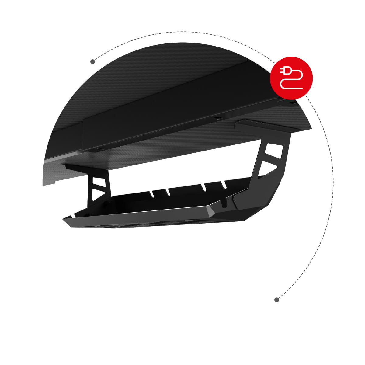 Scrivania da gaming Huzaro Hero 4.8 RGB 160 cm