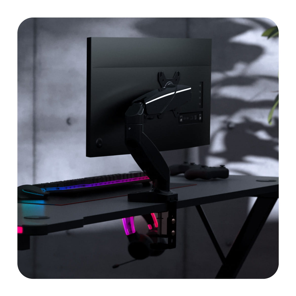 Supporto girevole per monitor HUZARO Motion 1.2