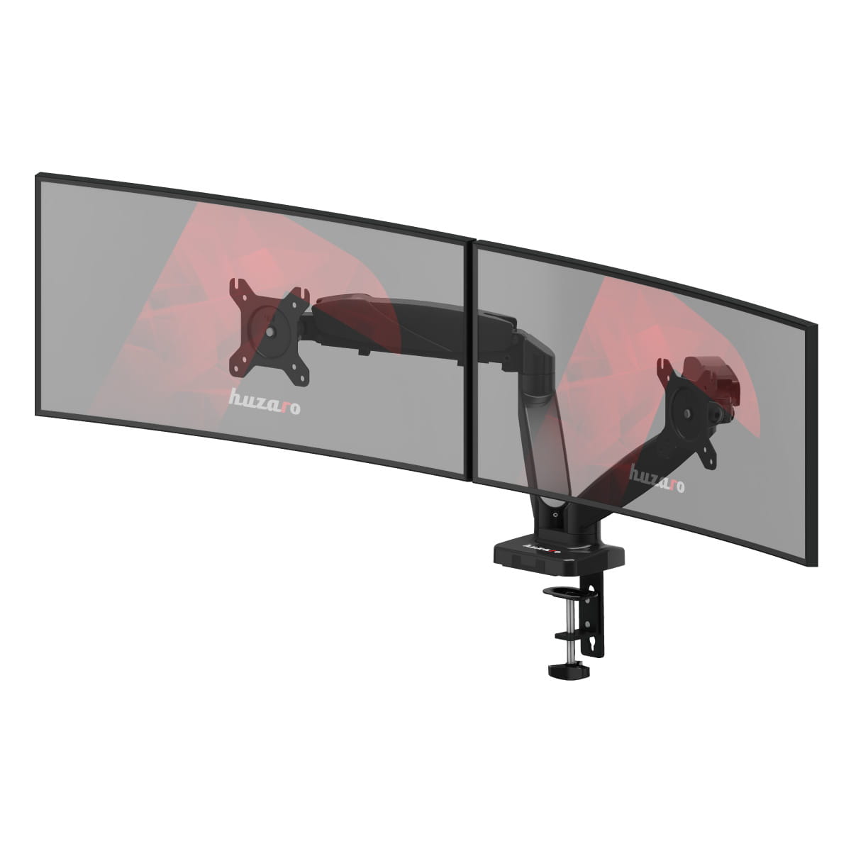 Supporto girevole  Huzaro Motion 2.2  per due monitor