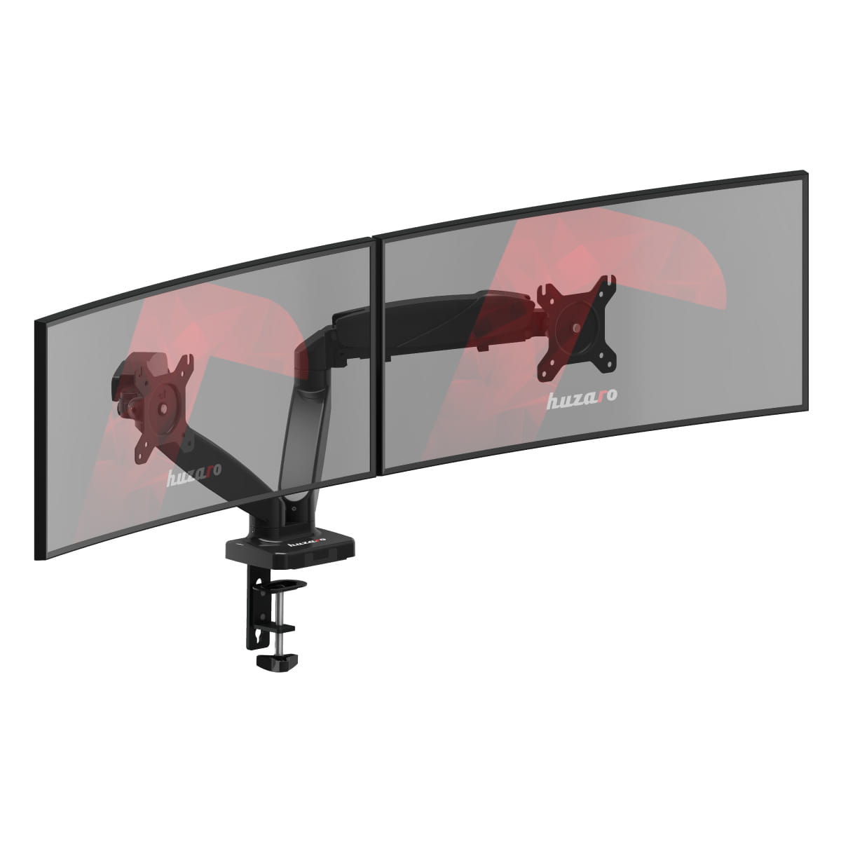 Supporto girevole  Huzaro Motion 2.2  per due monitor