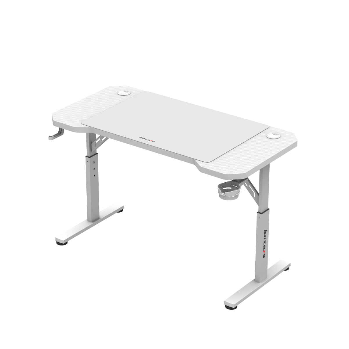 Scrivania da gaming Huzaro Hero 2.6 White 120 cm