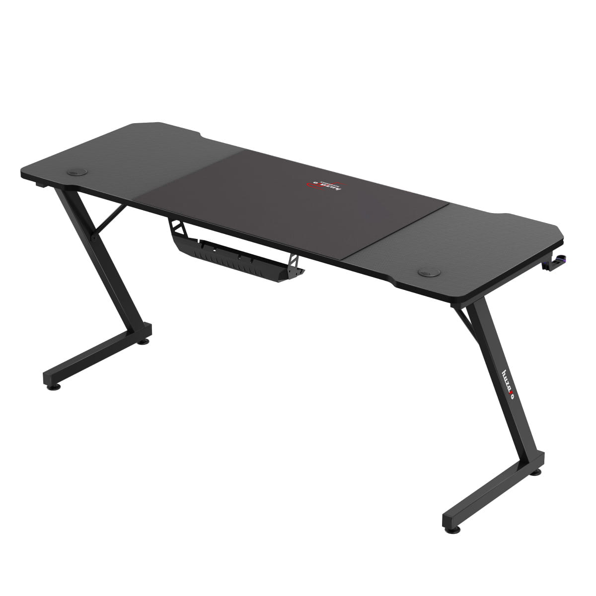 Scrivania da gaming Huzaro Hero 4.8 Black 160 cm