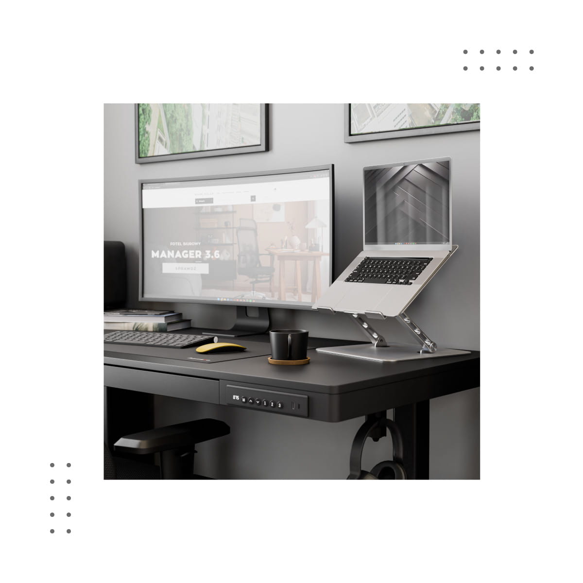 Supporto per laptop Mark Adler Stand 2.5