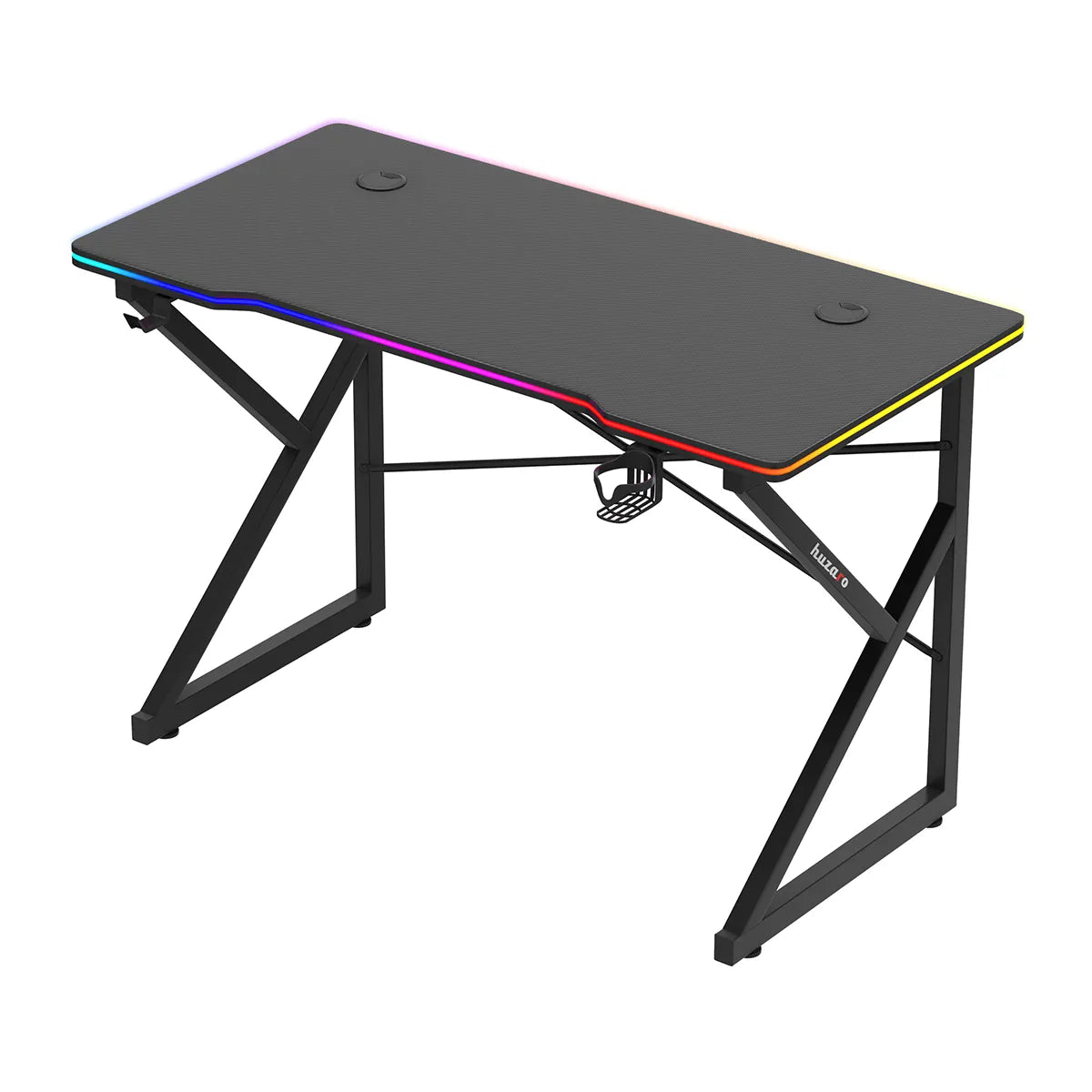 Scrivania da gaming Huzaro Hero 1.7 RGB Black 120 cm