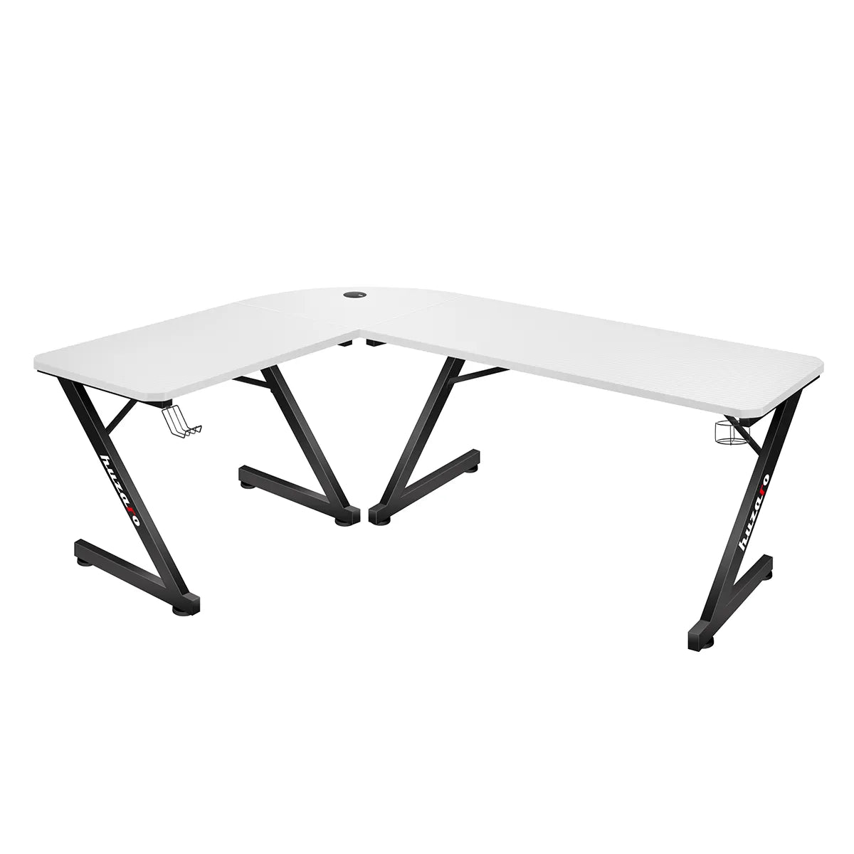 Scrivania da gaming Huzaro Hero 7.0 White 154 cm