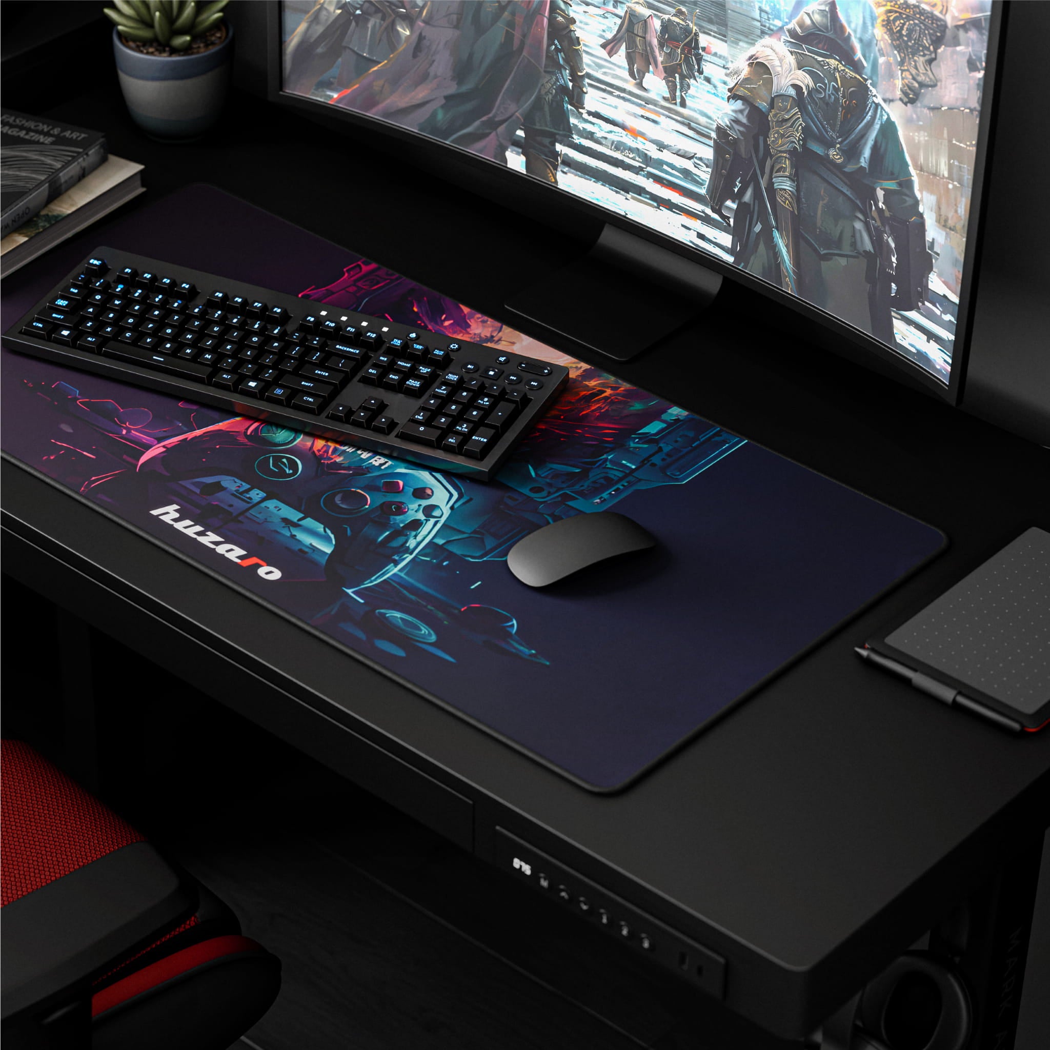 Tappetino da gioco Huzaro Mousepad 4.0
