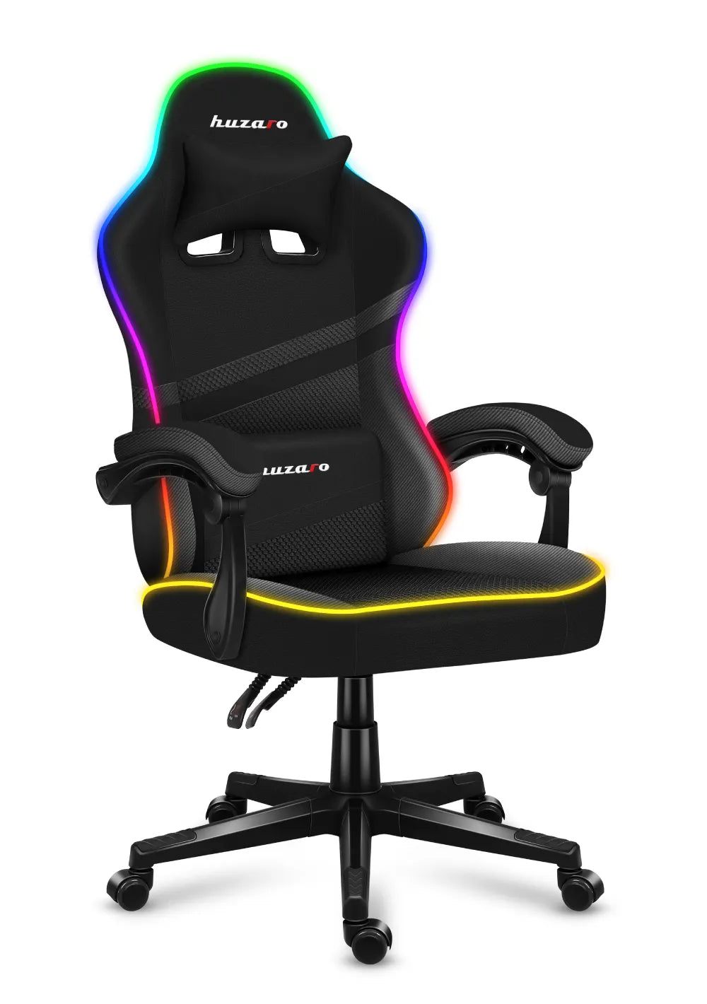 Poltrona da gaming Huzaro FORCE 4.4 RGB Black Mesh