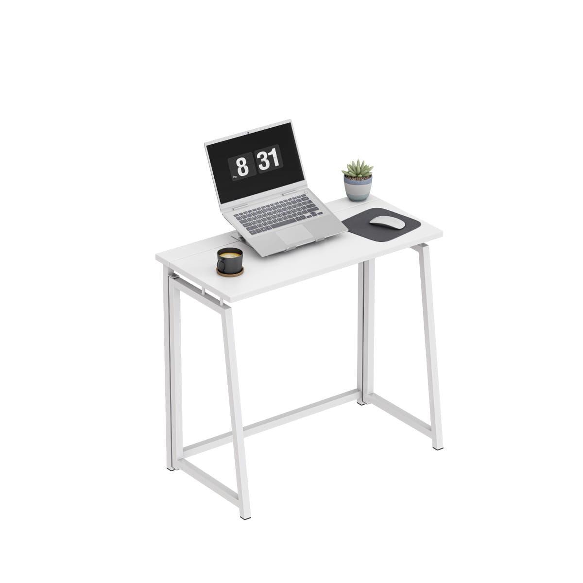 Scrivania pieghevole Mark Adler Leader 1.5 White 80 cm