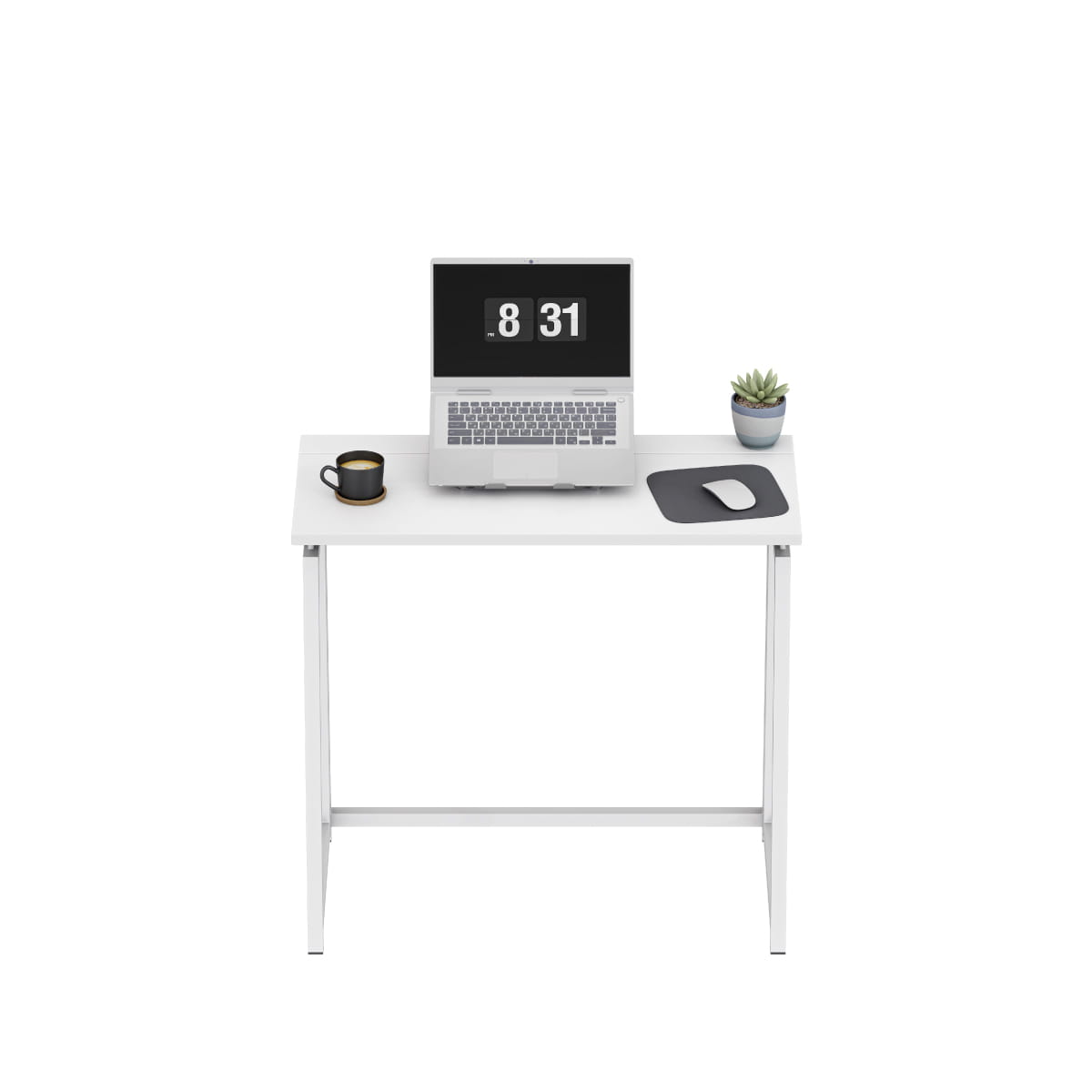 Scrivania pieghevole Mark Adler Leader 1.5 White 80 cm