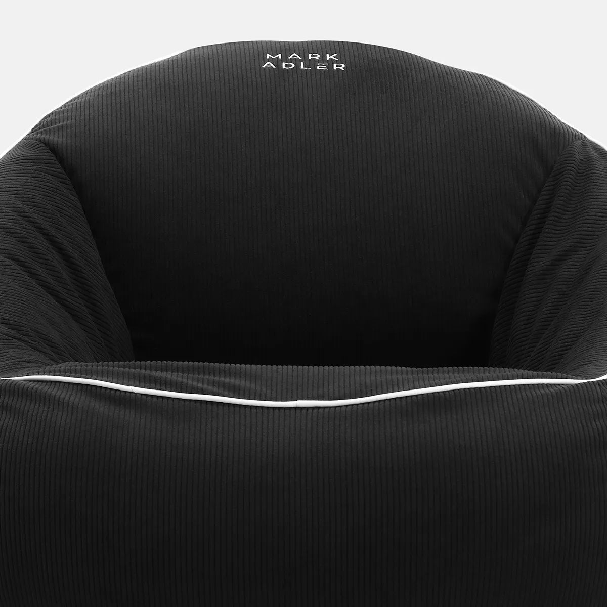 Pouf in velluto a coste Mark Adler Comfy
