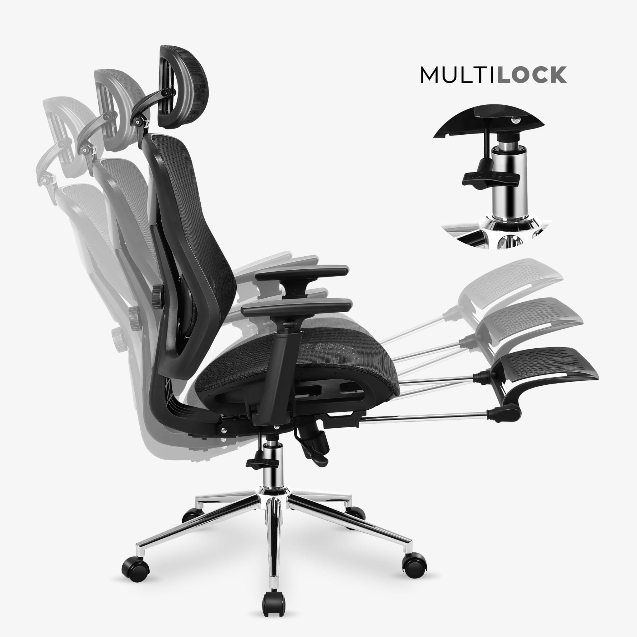 Poltrona girevole Mark Adler Expert 5.7 Black