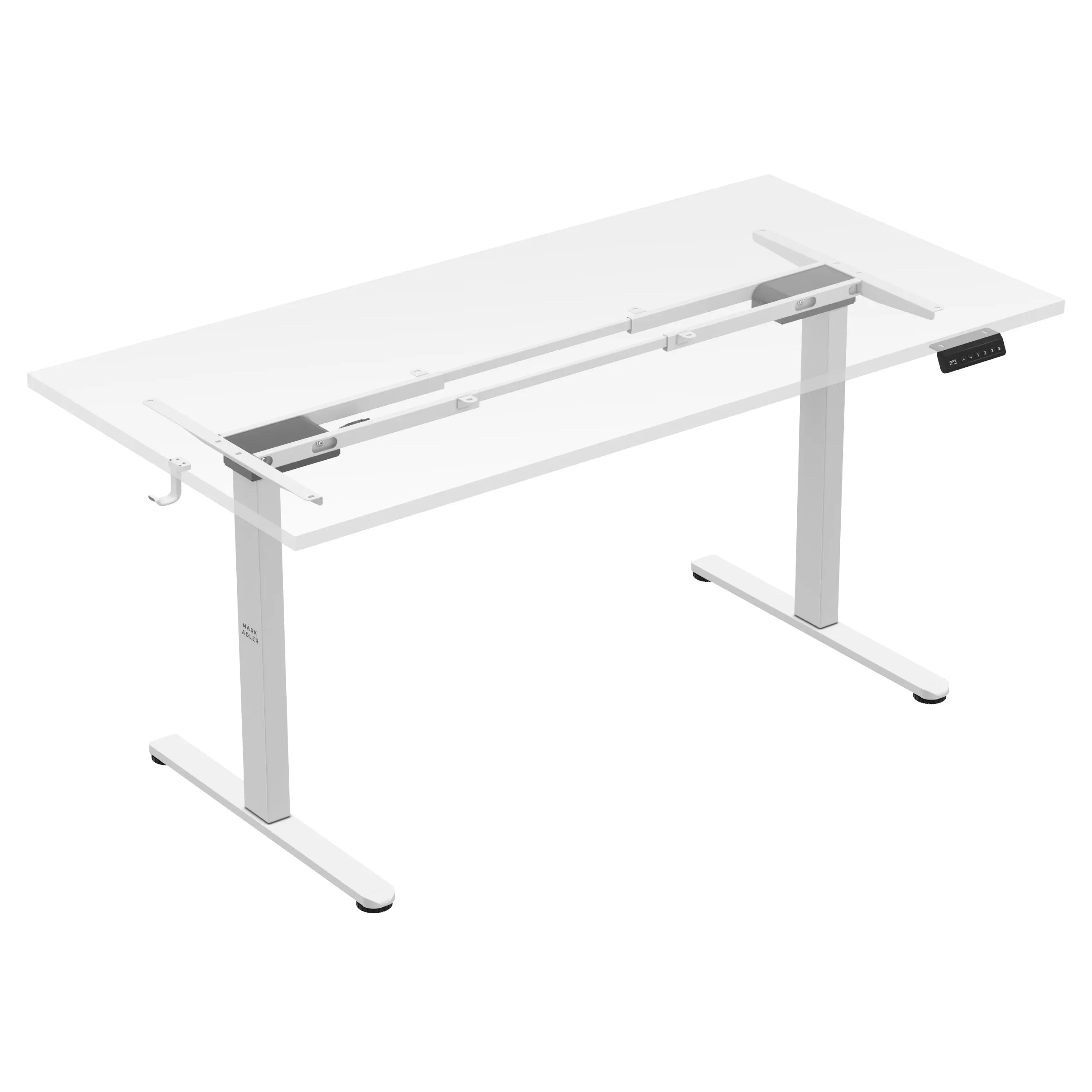 Scrivania elettrica a due motori Mark Adler Xeno 4.5 White