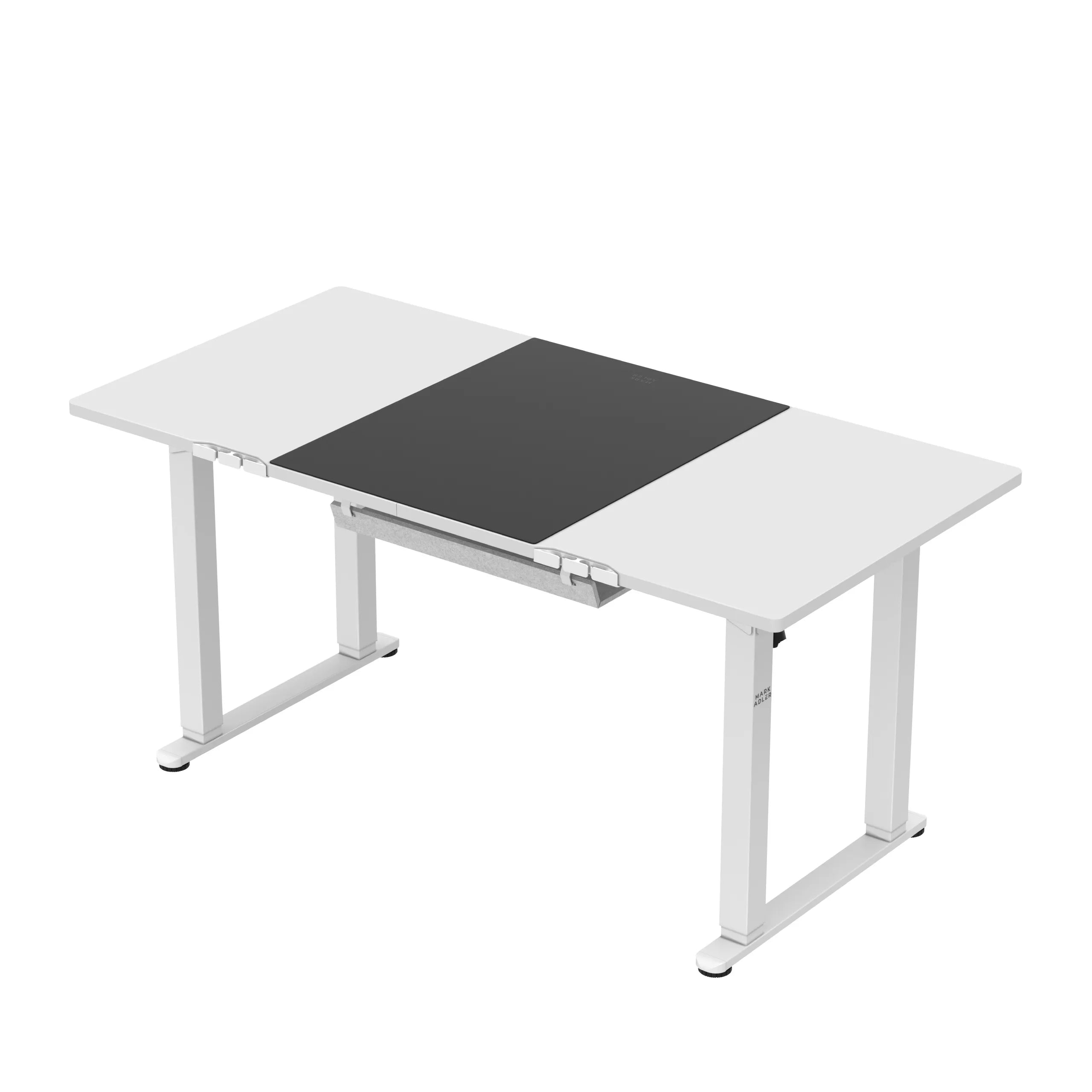 Scrivania regolabile elettricamente Mark Adler Leader 9.3 White 160 cm