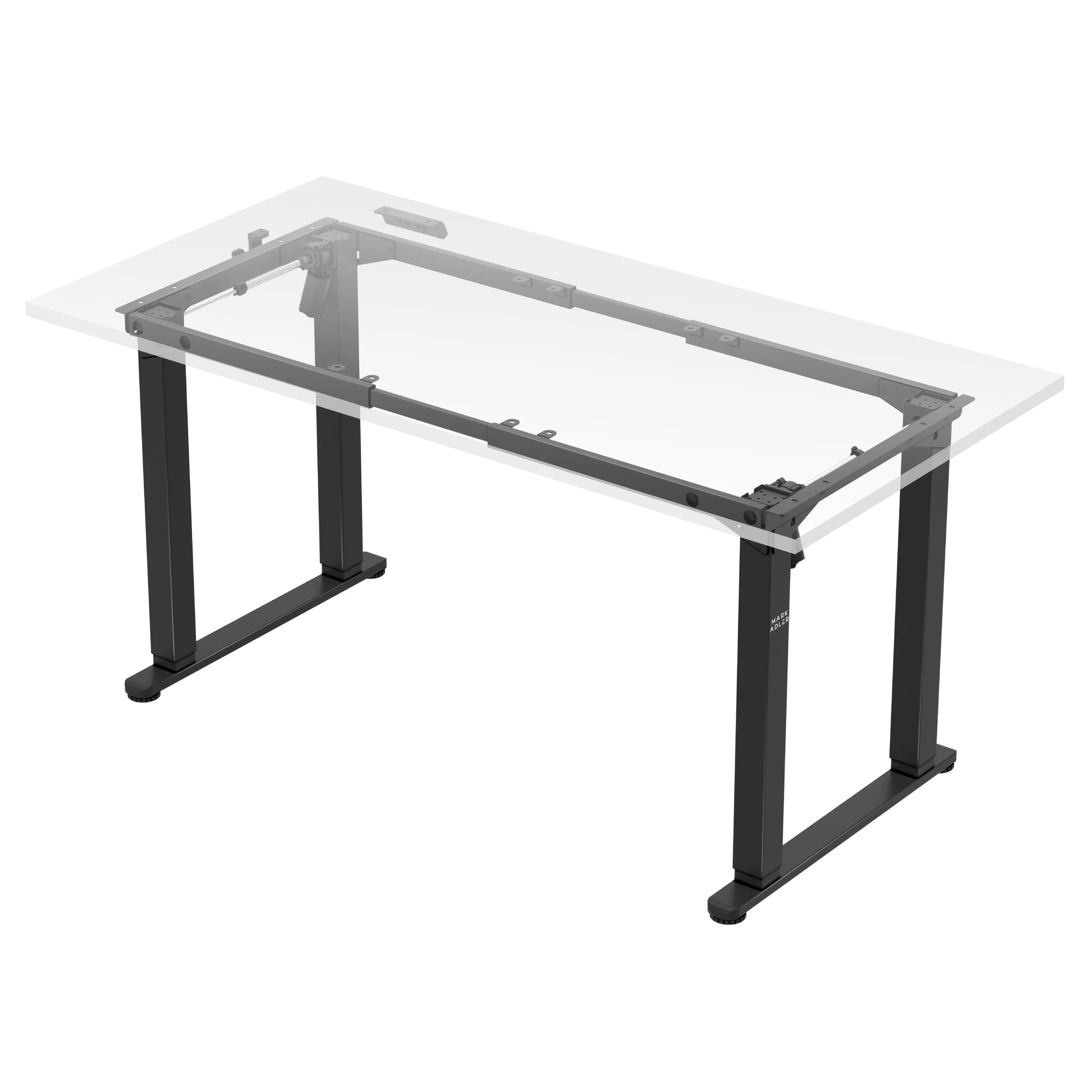 Scrivania elettrica a doppio motore Mark Adler Xeno 5.0 Black