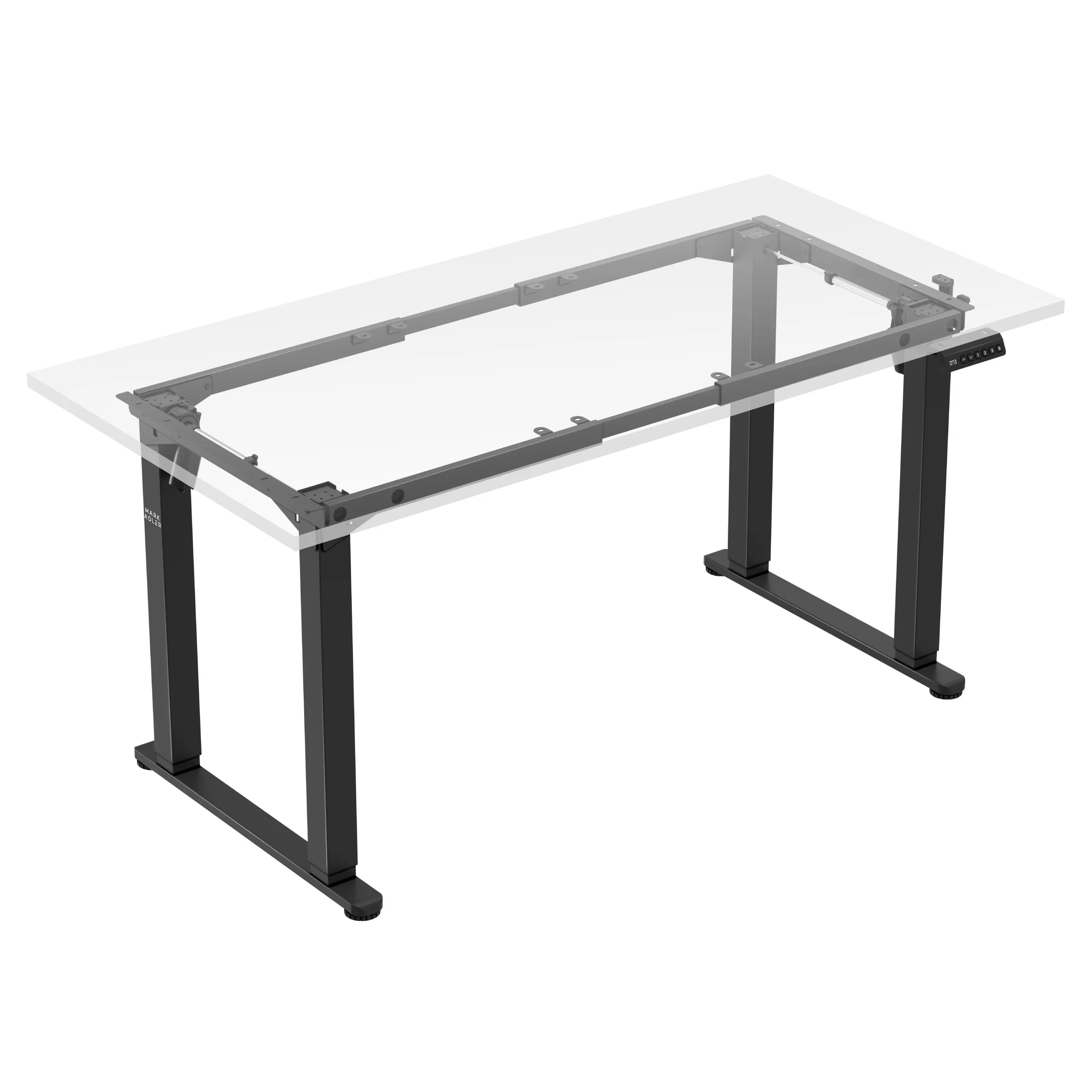 Scrivania elettrica a doppio motore Mark Adler Xeno 5.0 Black