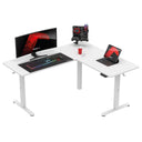 Scrivania angolare elettrica Huzaro Hero 9.5 White 160 cm