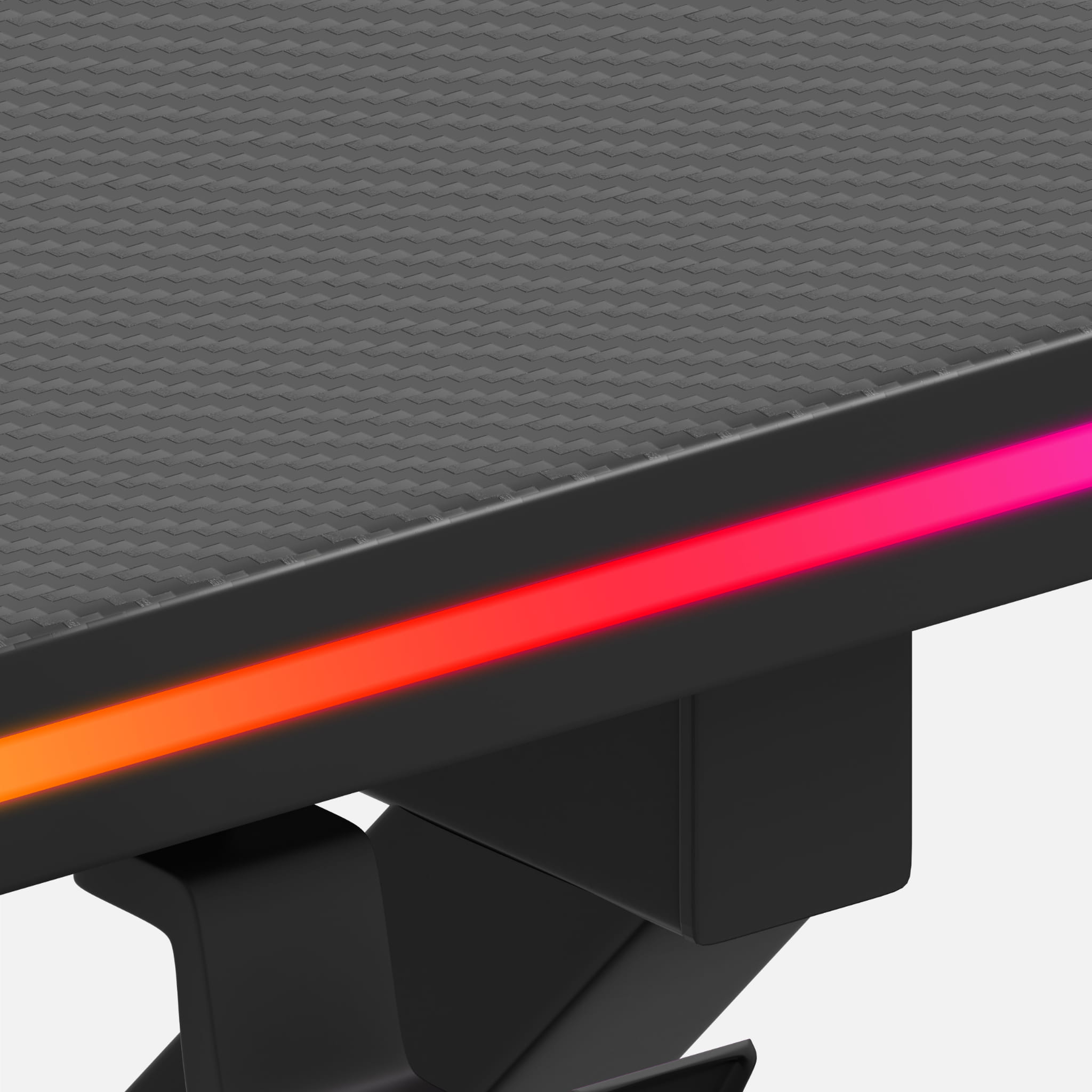 Scrivania da gaming Huzaro Hero 1.7 RGB Black 120 cm