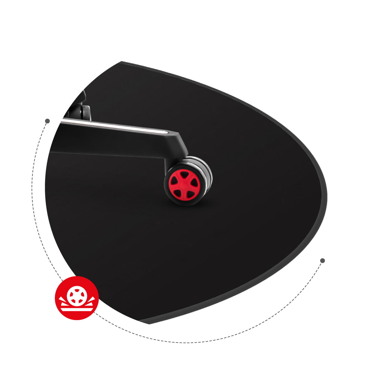 Tappetino da gaming per poltrona Huzaro FloorMat 3.0