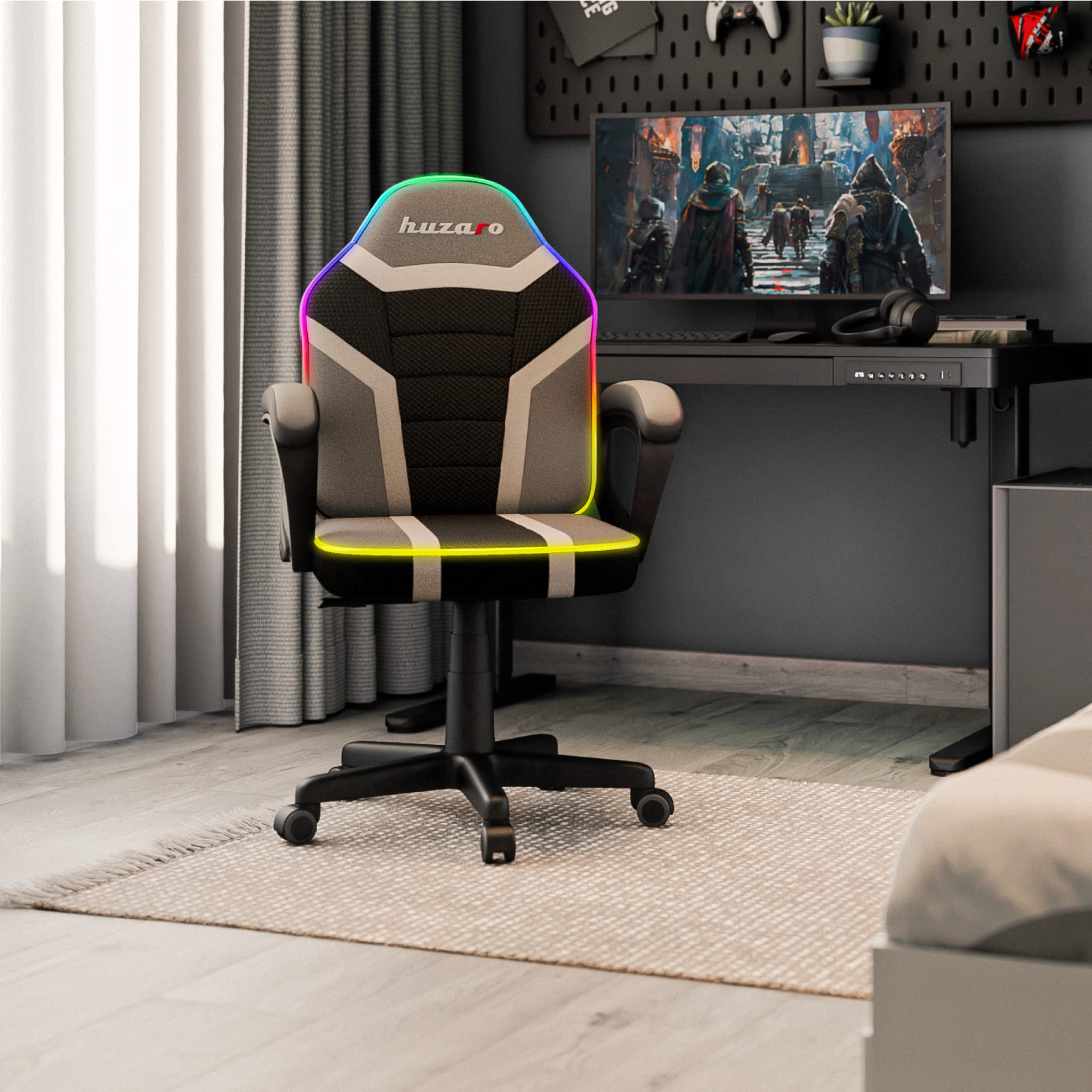 Poltrona da gaming per bambini Huzaro Ranger 1.0 RGB