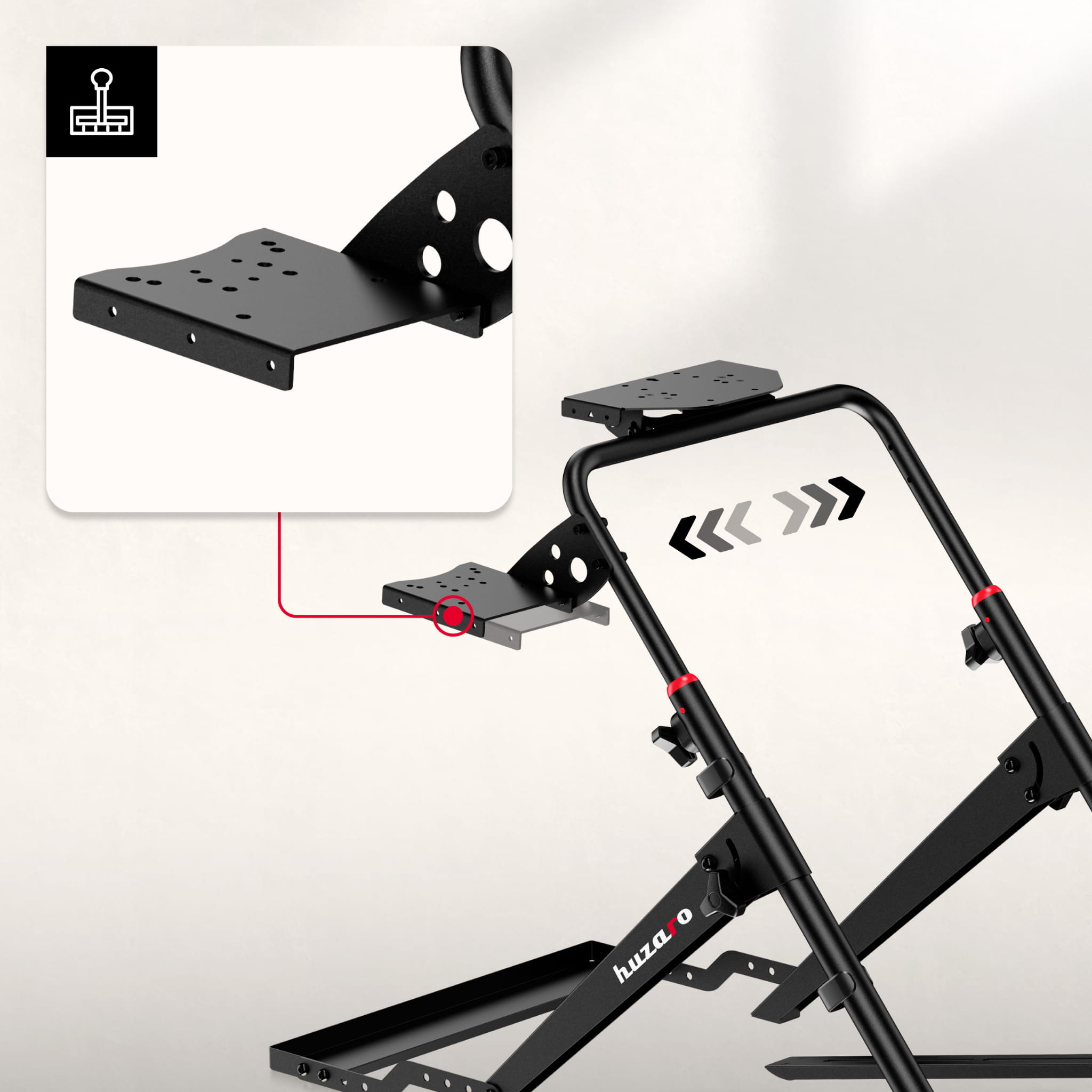Supporto per manubrio Huzaro Speed 4.0