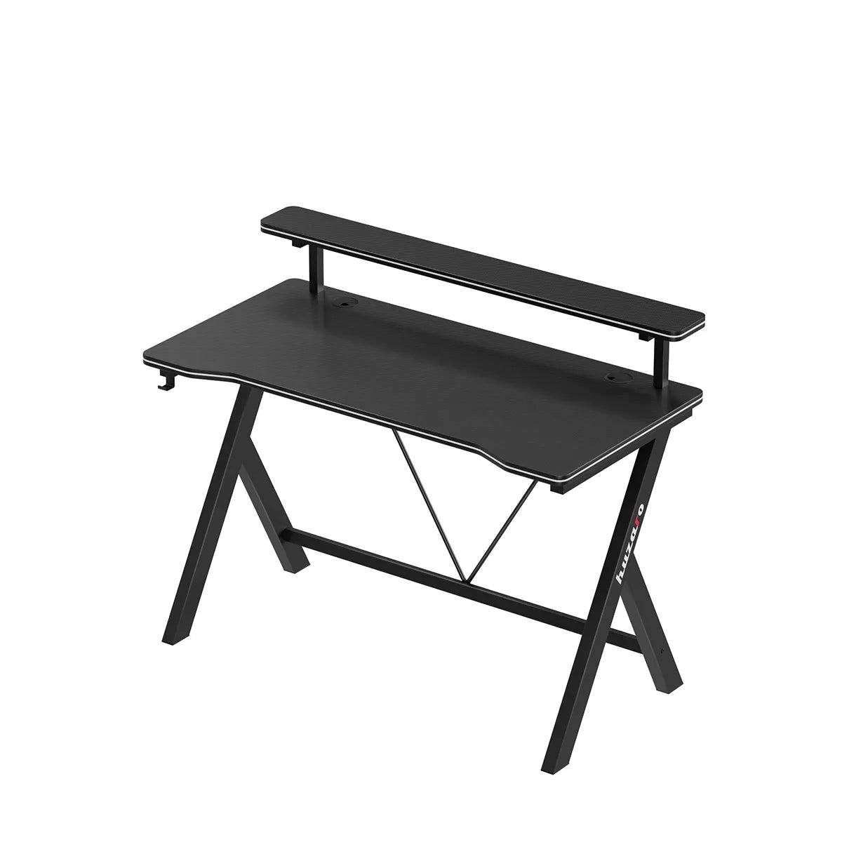 Scrivania da gaming da 120 cm Huzaro Hero 1.9 Black