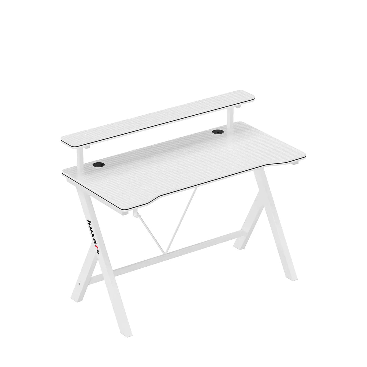 Scrivania da gaming da 120 cm Huzaro Hero 1.9 White