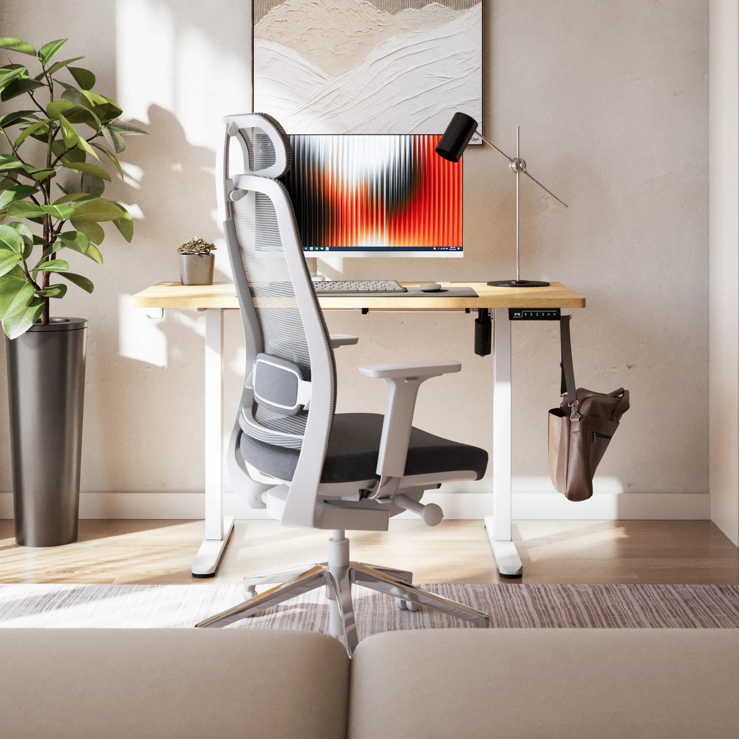 Scrivania elettrica regolabile Mark Adler Leader 6.9 Craft 120 cm