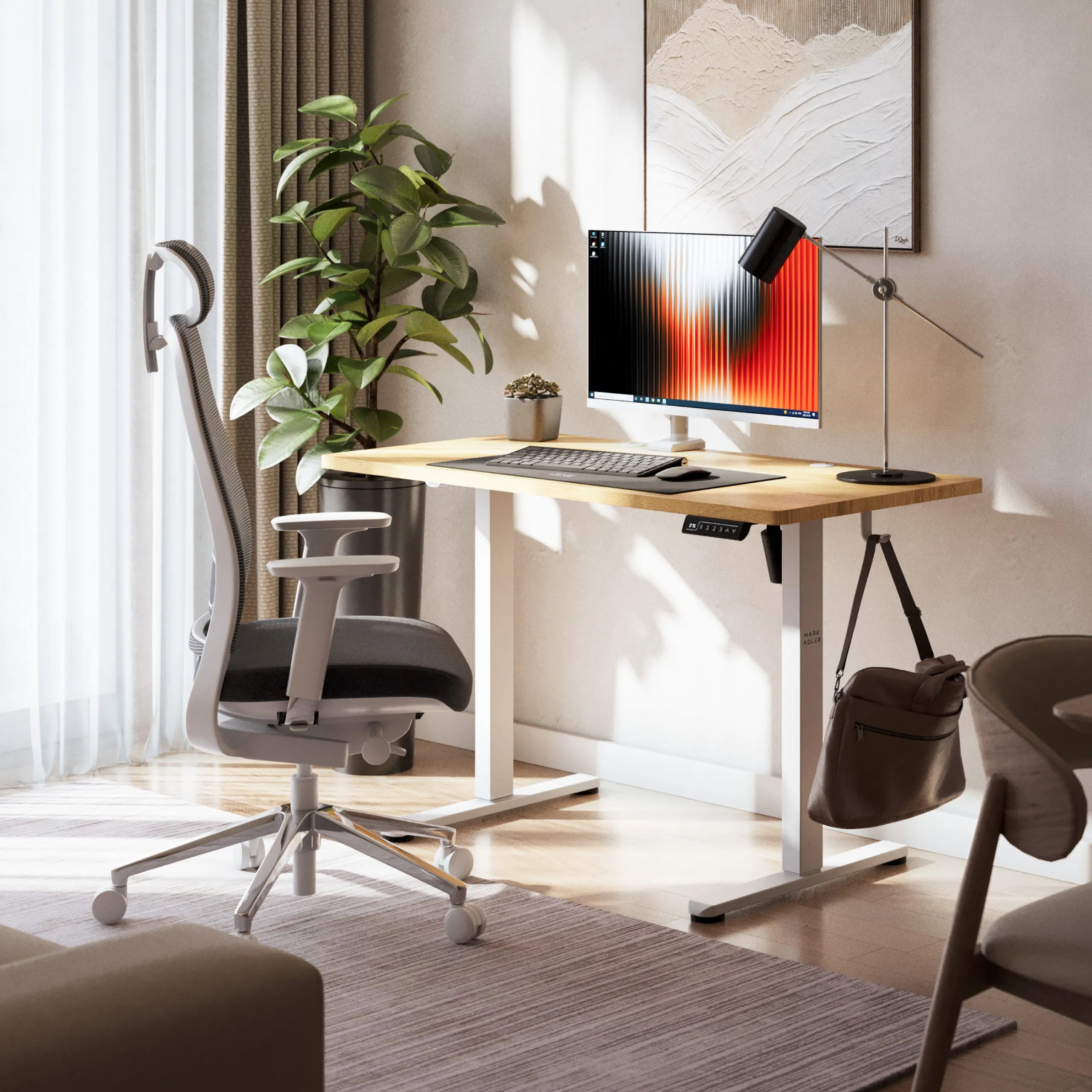 Scrivania elettrica regolabile Mark Adler Leader 6.9 Craft 120 cm