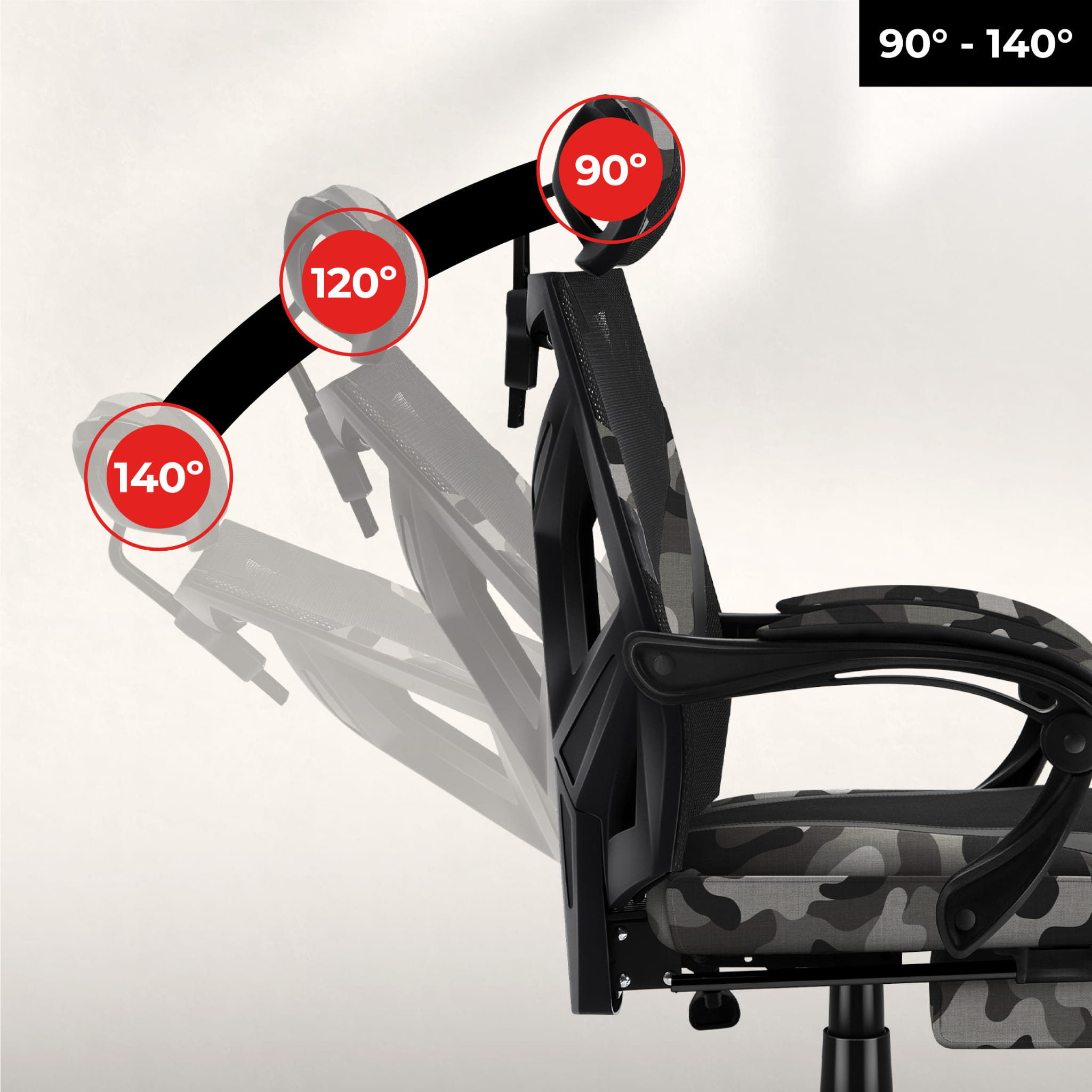 Poltrona da gaming Huzaro Combat 5.0 Camo