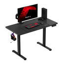 Scrivania da gaming regolabile elettricamente Huzaro Hero 8.1 Black 120 cm