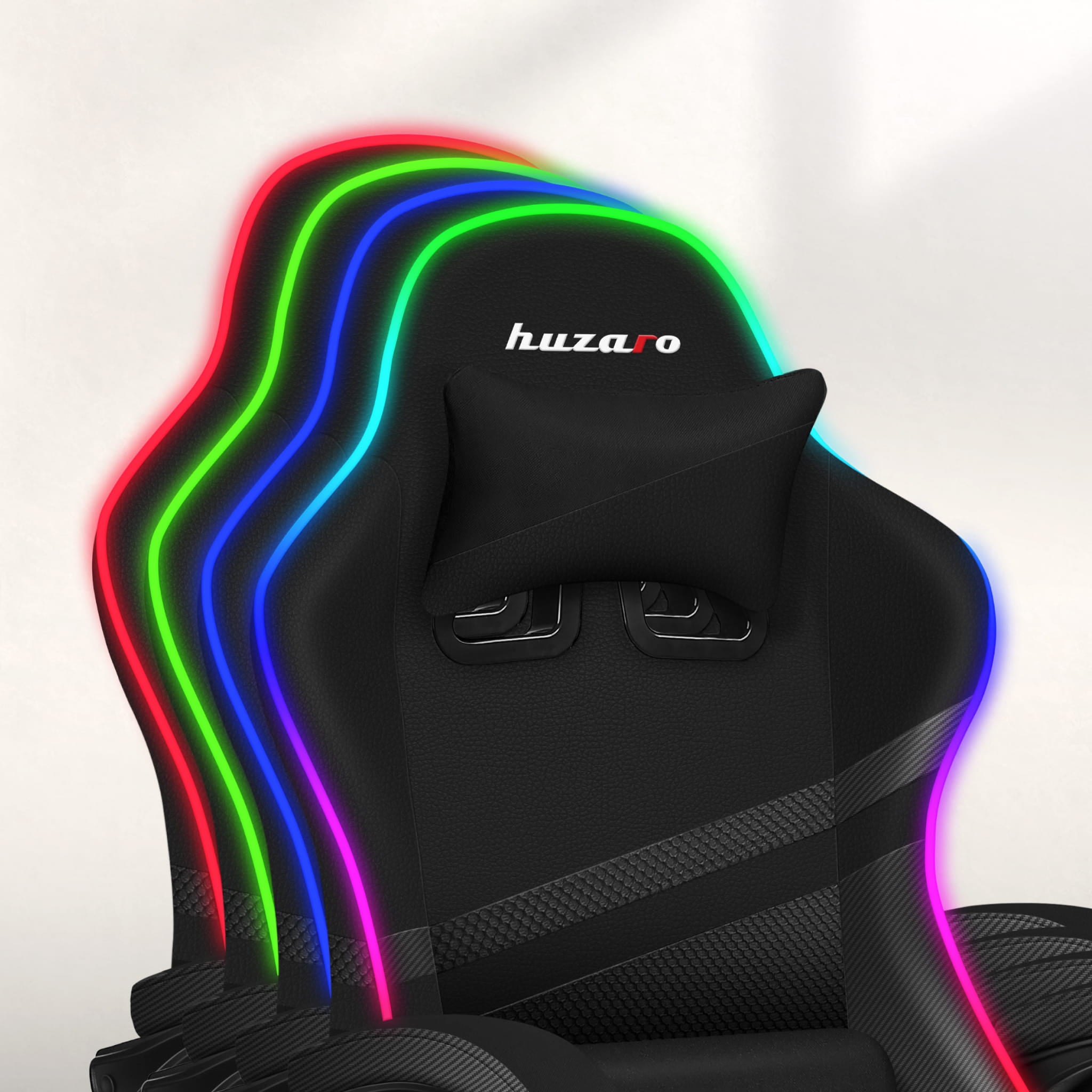 Poltrona da gaming Huzaro FORCE 4.4 RGB Black Mesh
