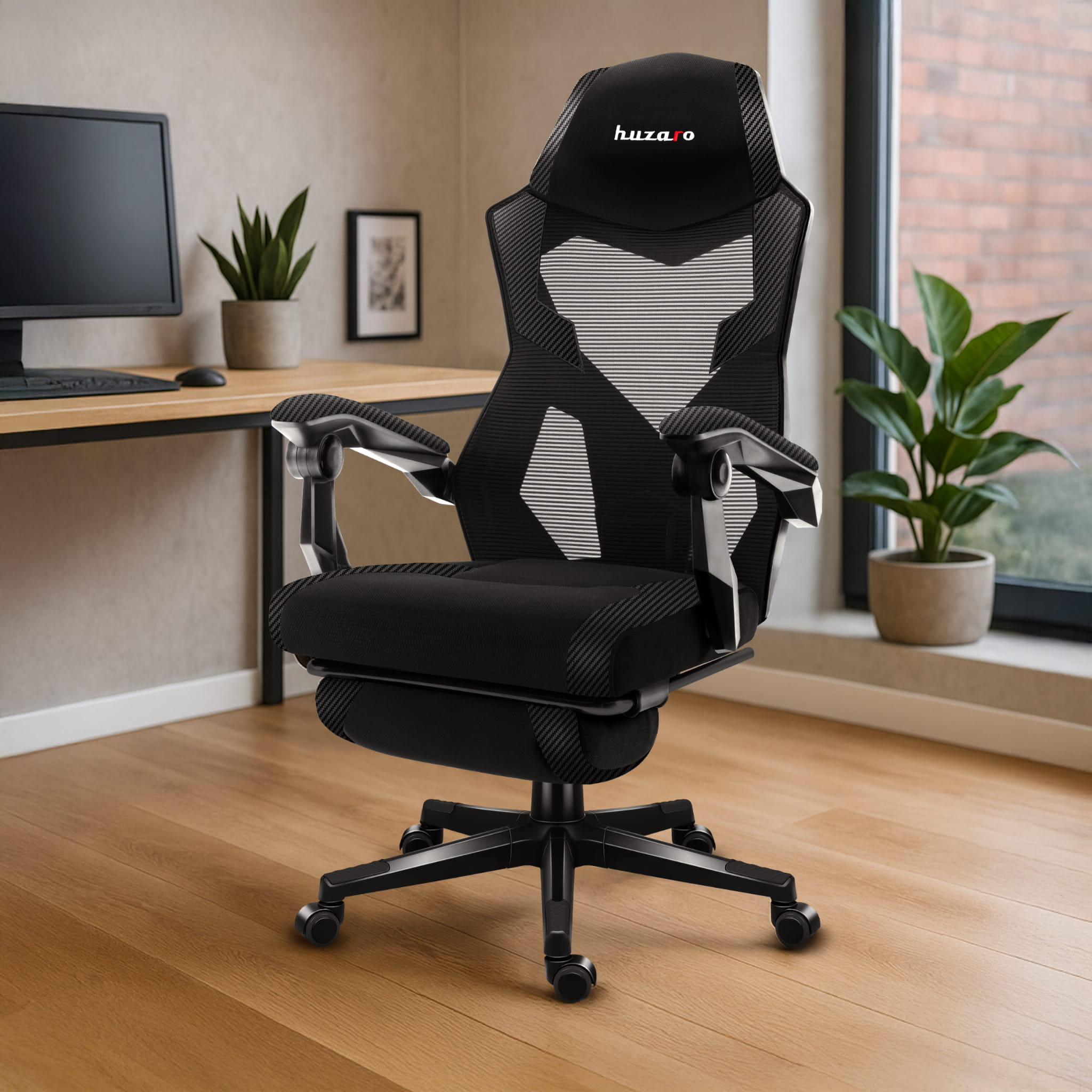 Poltrona da gaming Huzaro Combat 3.1 Carbon