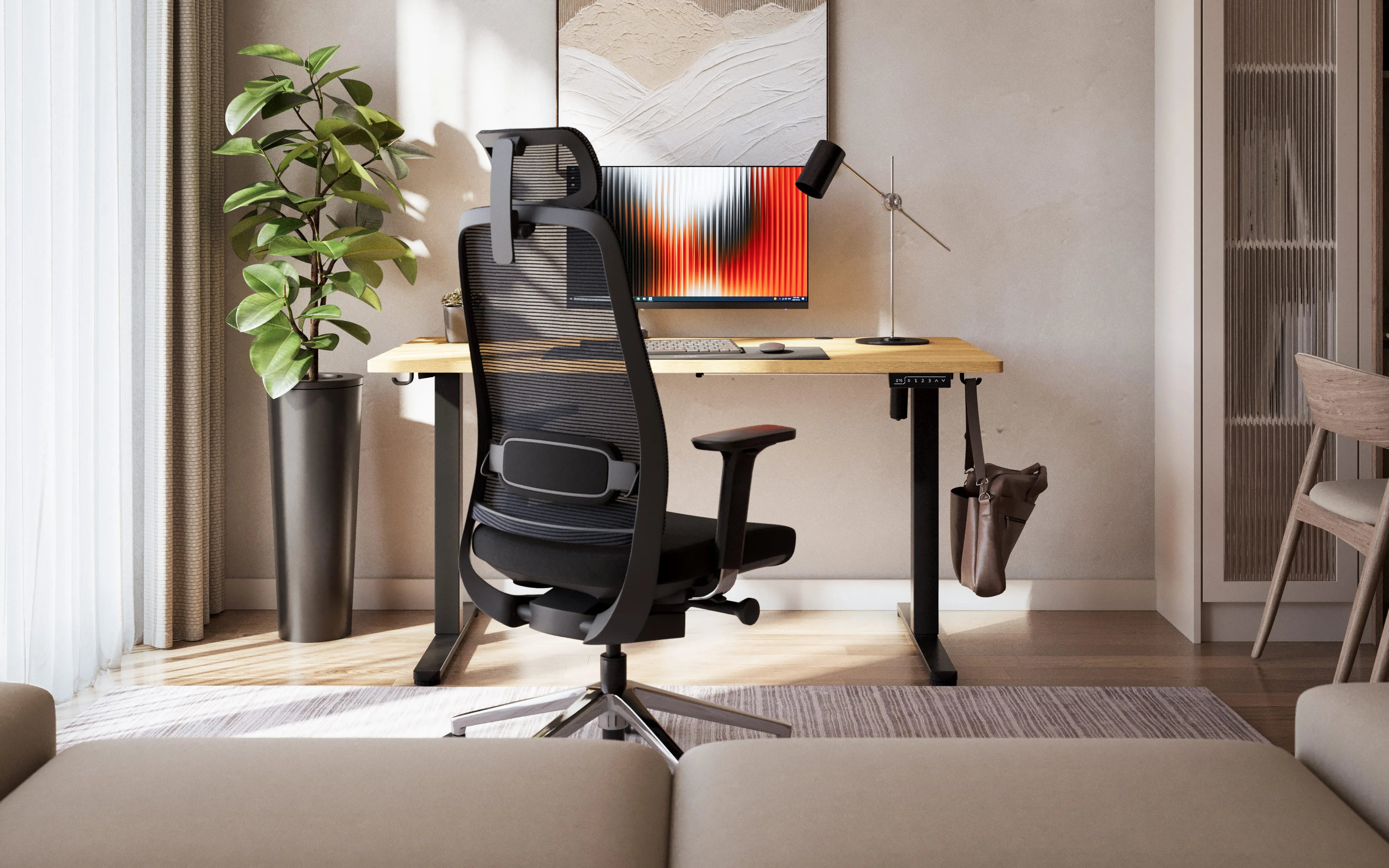 Scrivania elettrica Mark Adler Leader 7.3 Craft 140 cm
