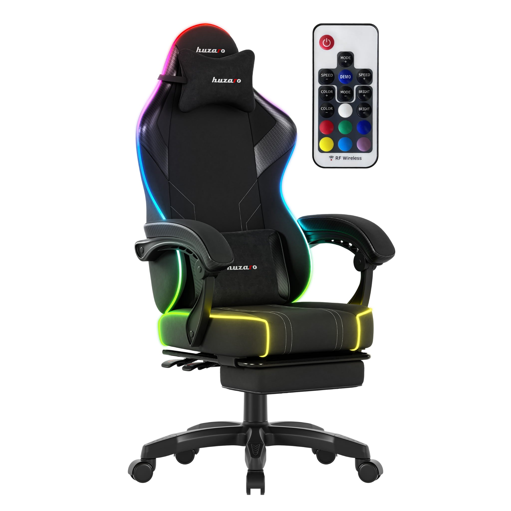 Poltrona da gaming Huzaro Force 3.7 RGB Black