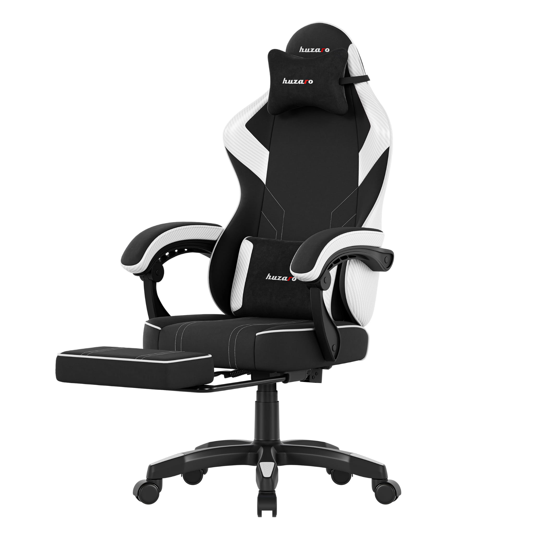 Poltrona da gaming Huzaro Force 3.7 White Carbon