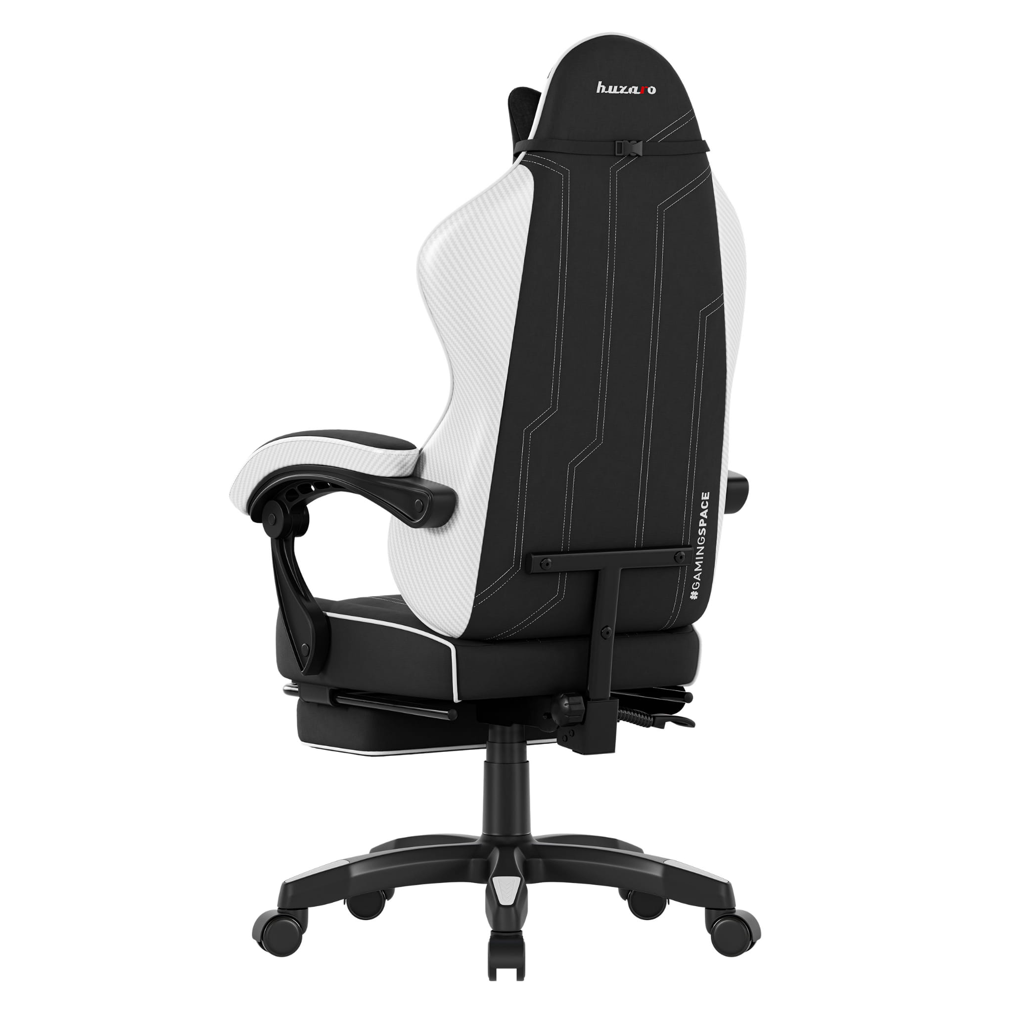 Poltrona da gaming Huzaro Force 3.7 White Carbon