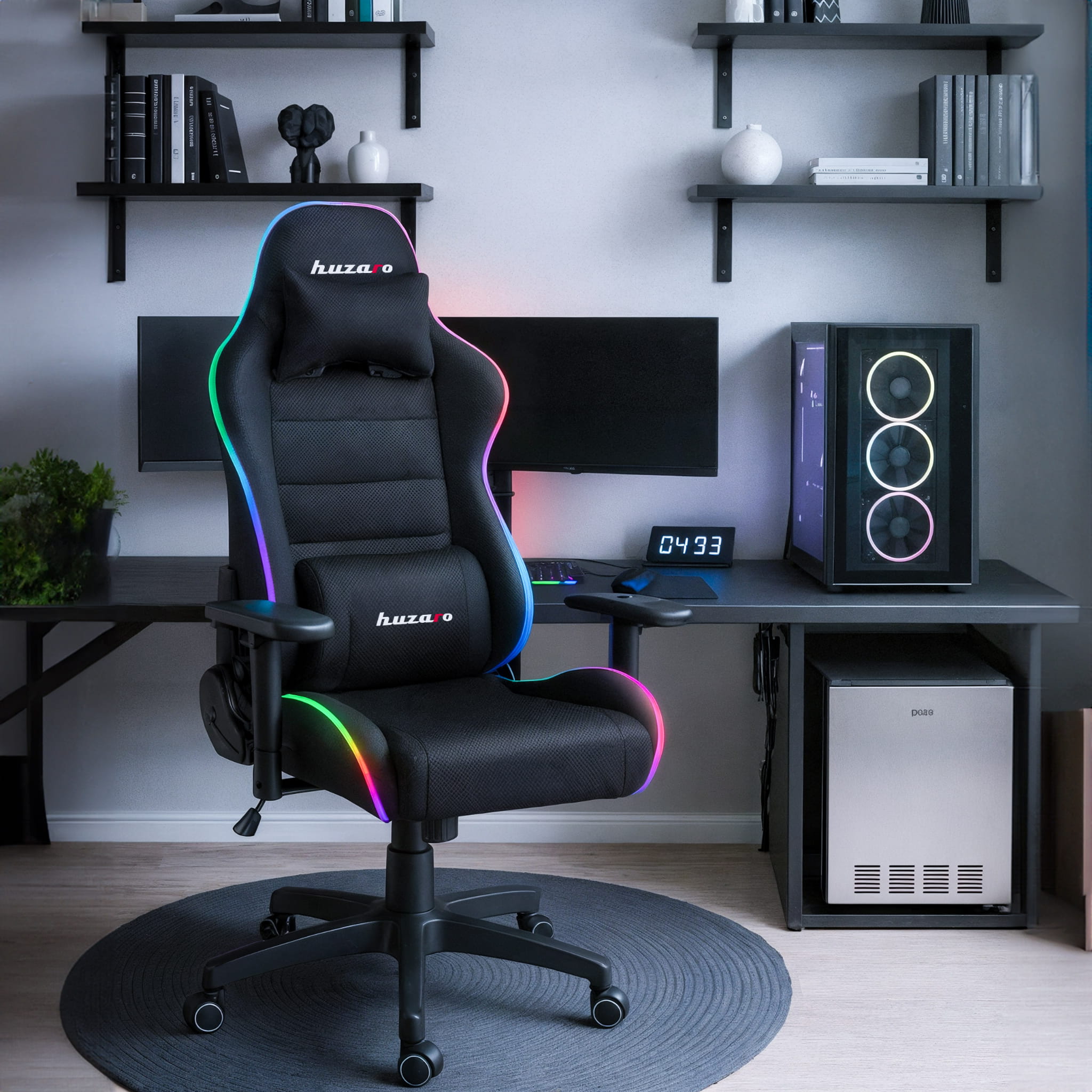 Poltrona da gaming per bambini HUZARO RANGER 6.0 RGB Mesh