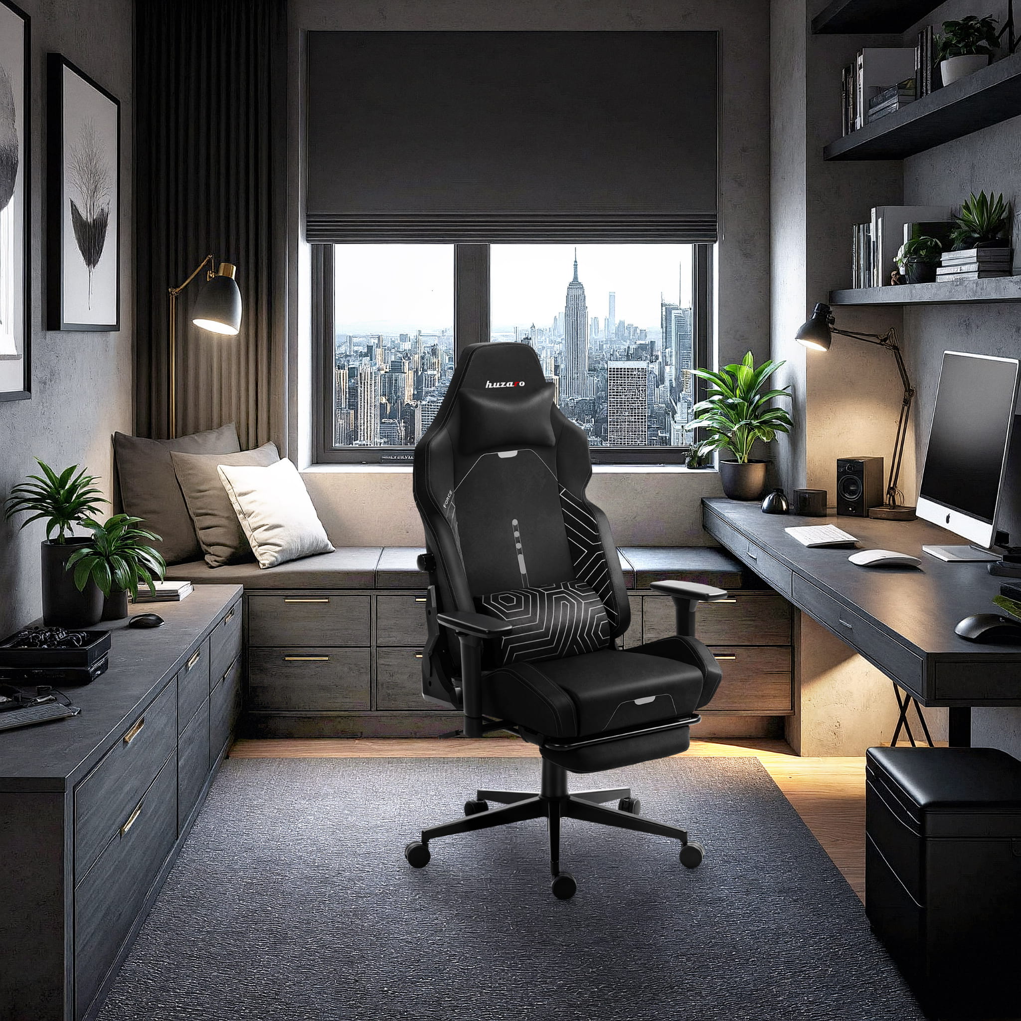 Poltrona da gaming HUZARO FORCE 8.1 Black