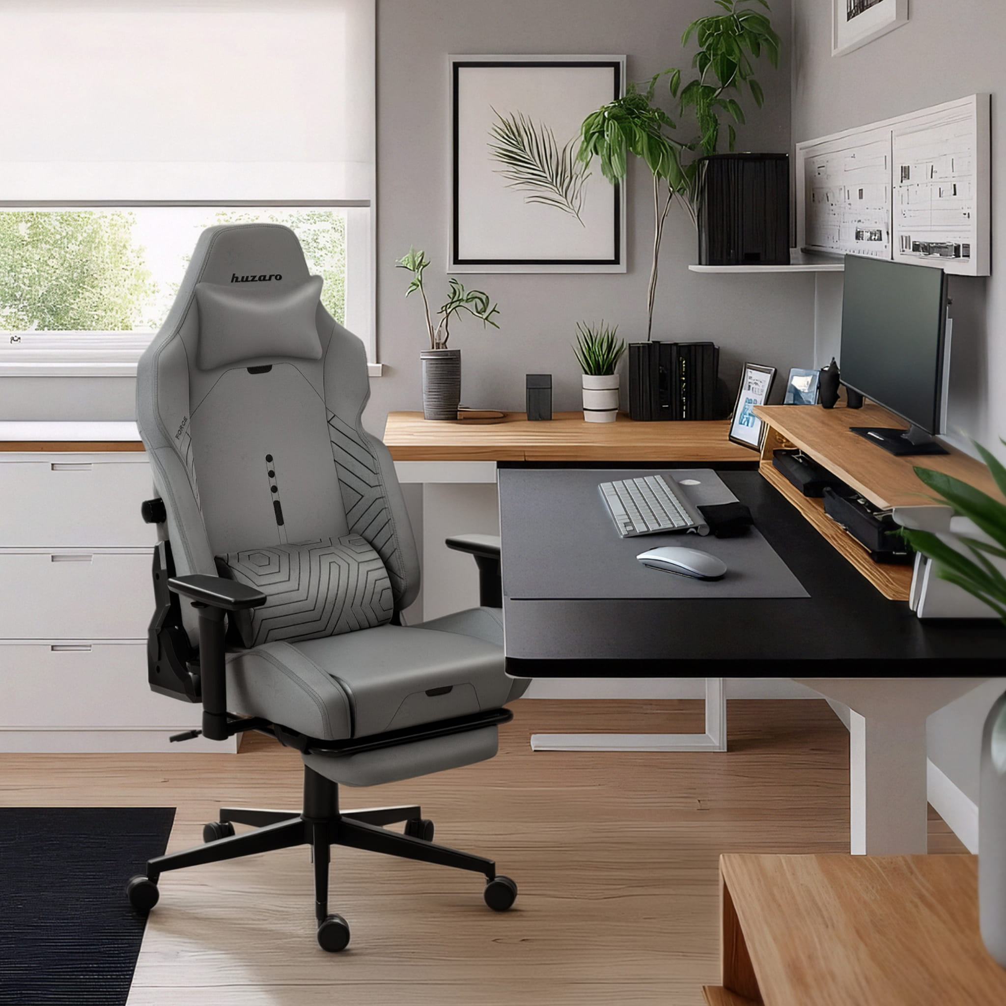 Poltrona da gaming HUZARO FORCE 8.1 Grigio