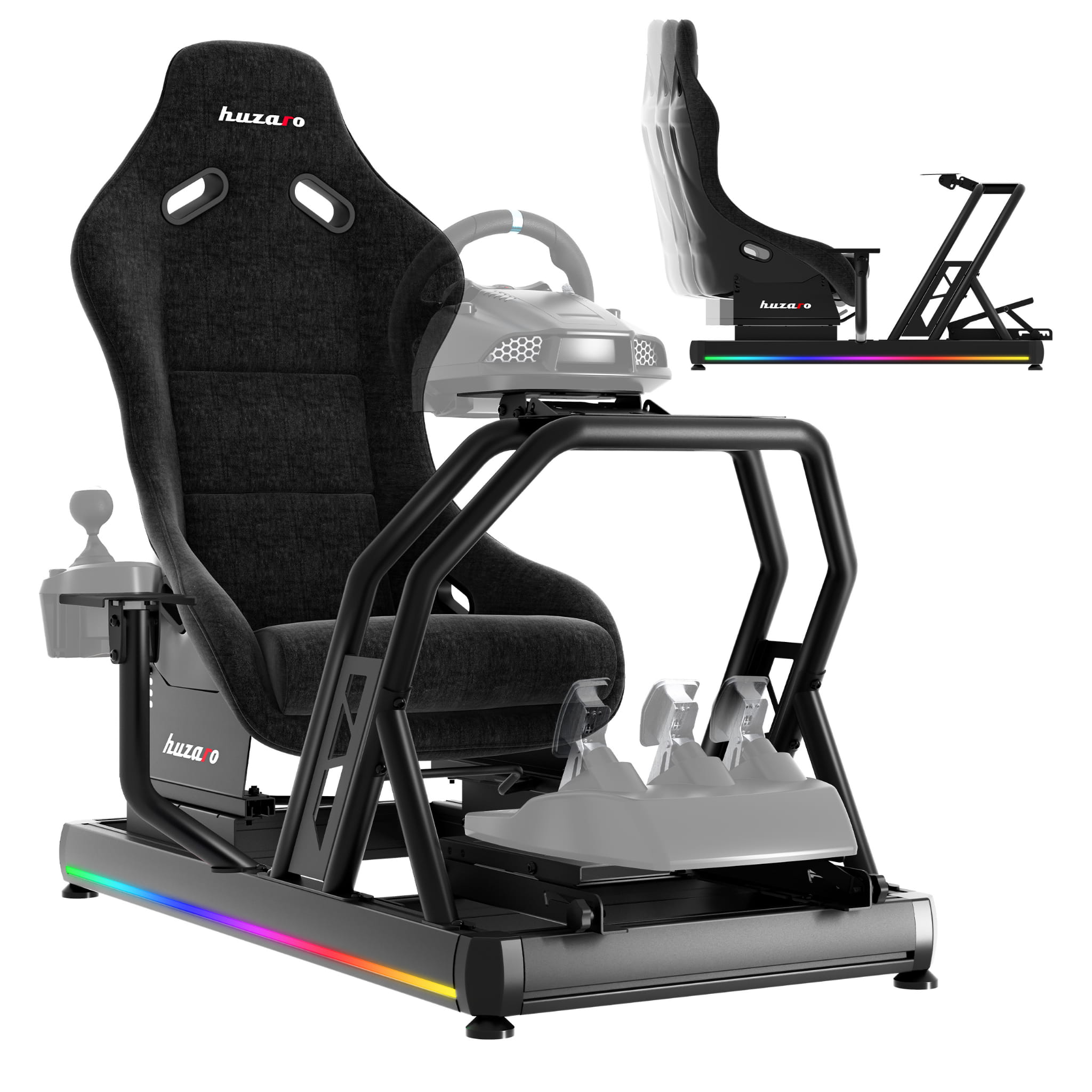 Cabina di pilotaggio da gara Huzaro Speed 9.0 per sim racing