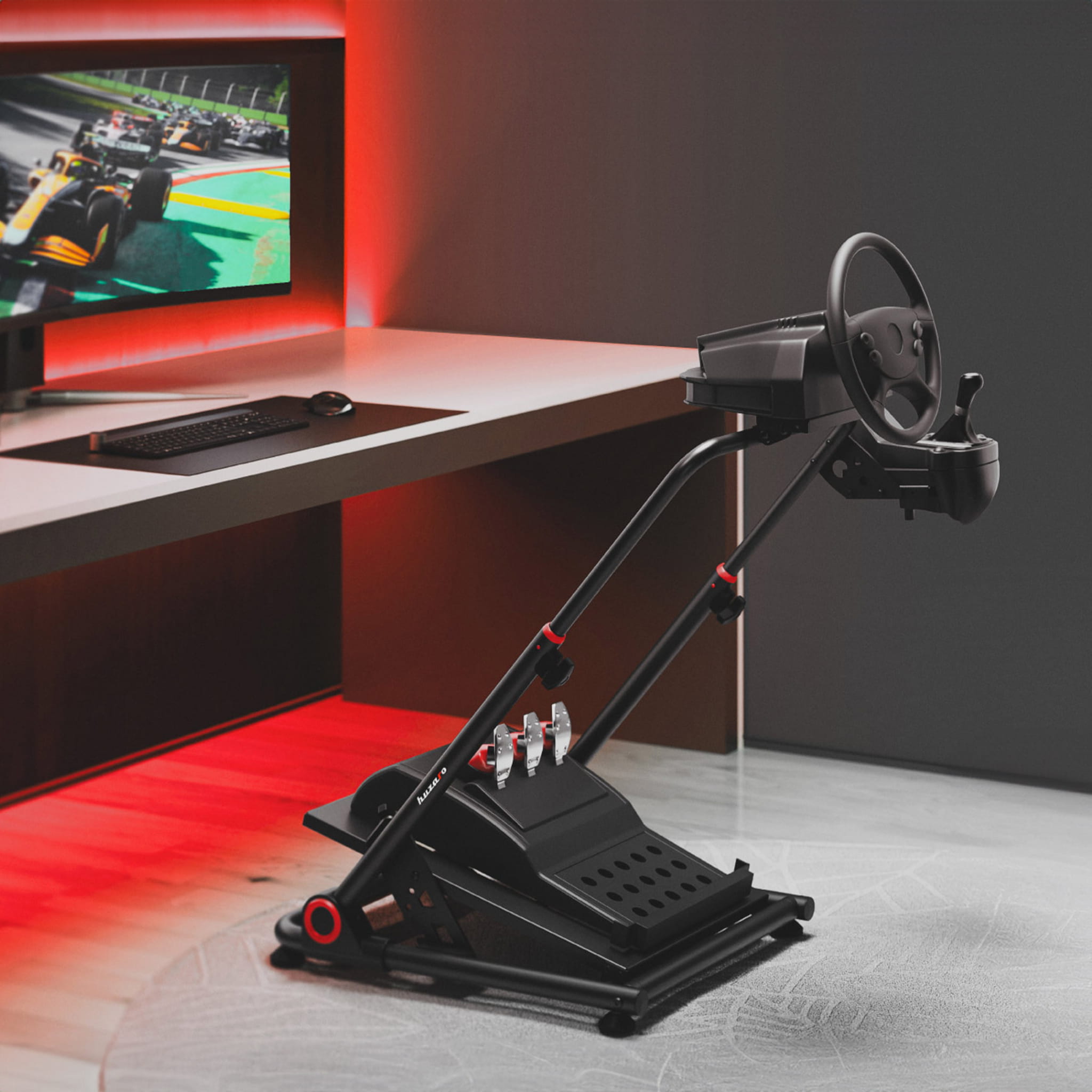 Supporto per volante HUZARO SPEED 3.0 per sim racing