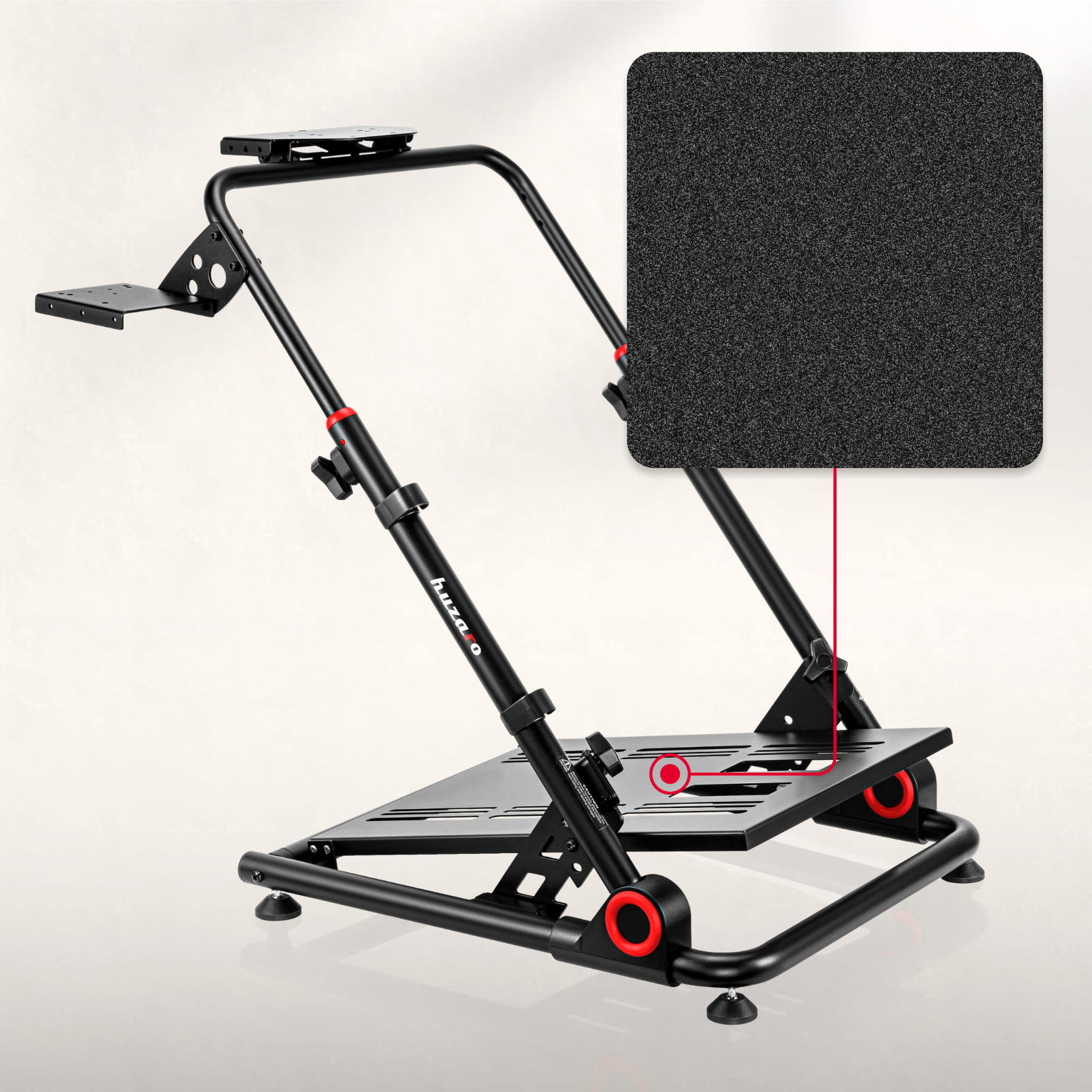 Supporto per volante HUZARO SPEED 3.0 per sim racing