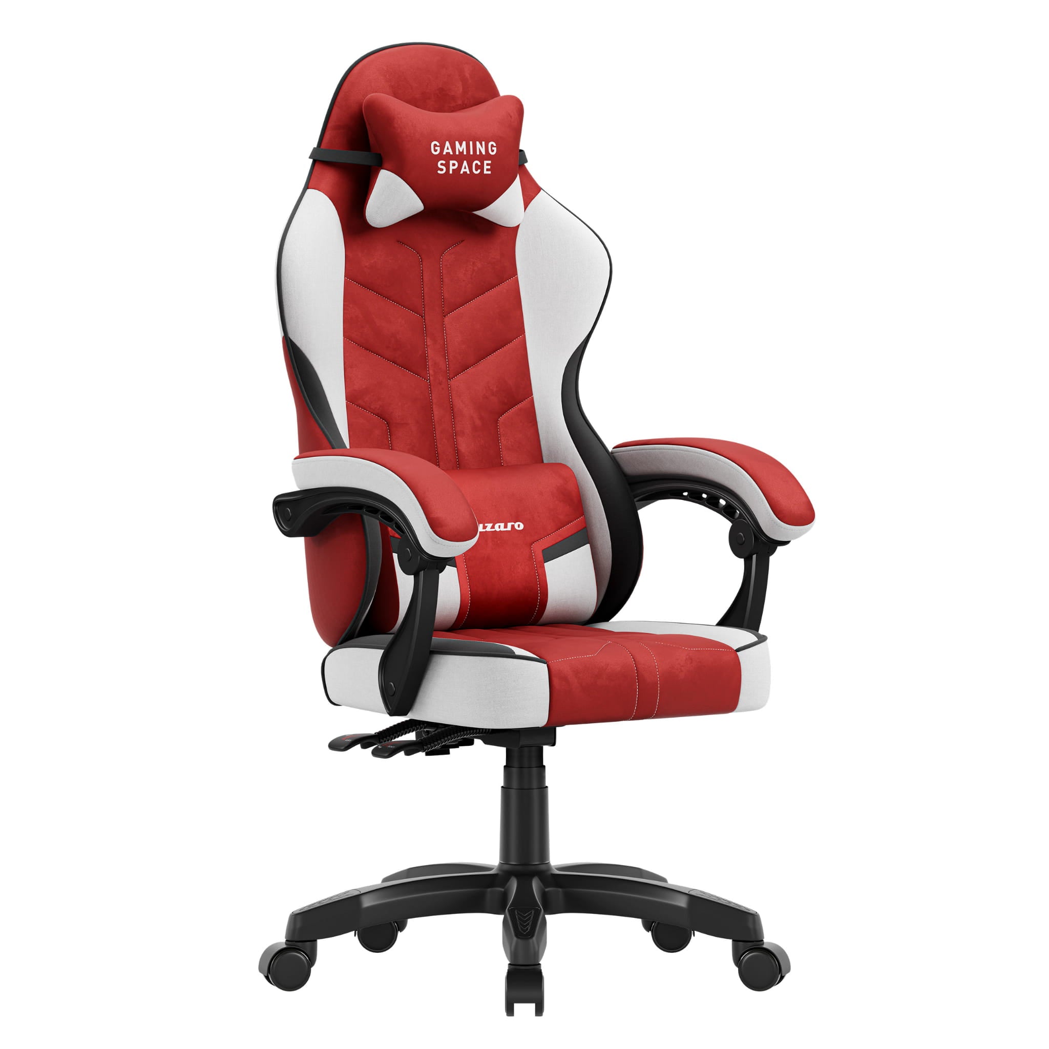 Poltrona da gaming in velluto Huzaro Force 2.7 Red