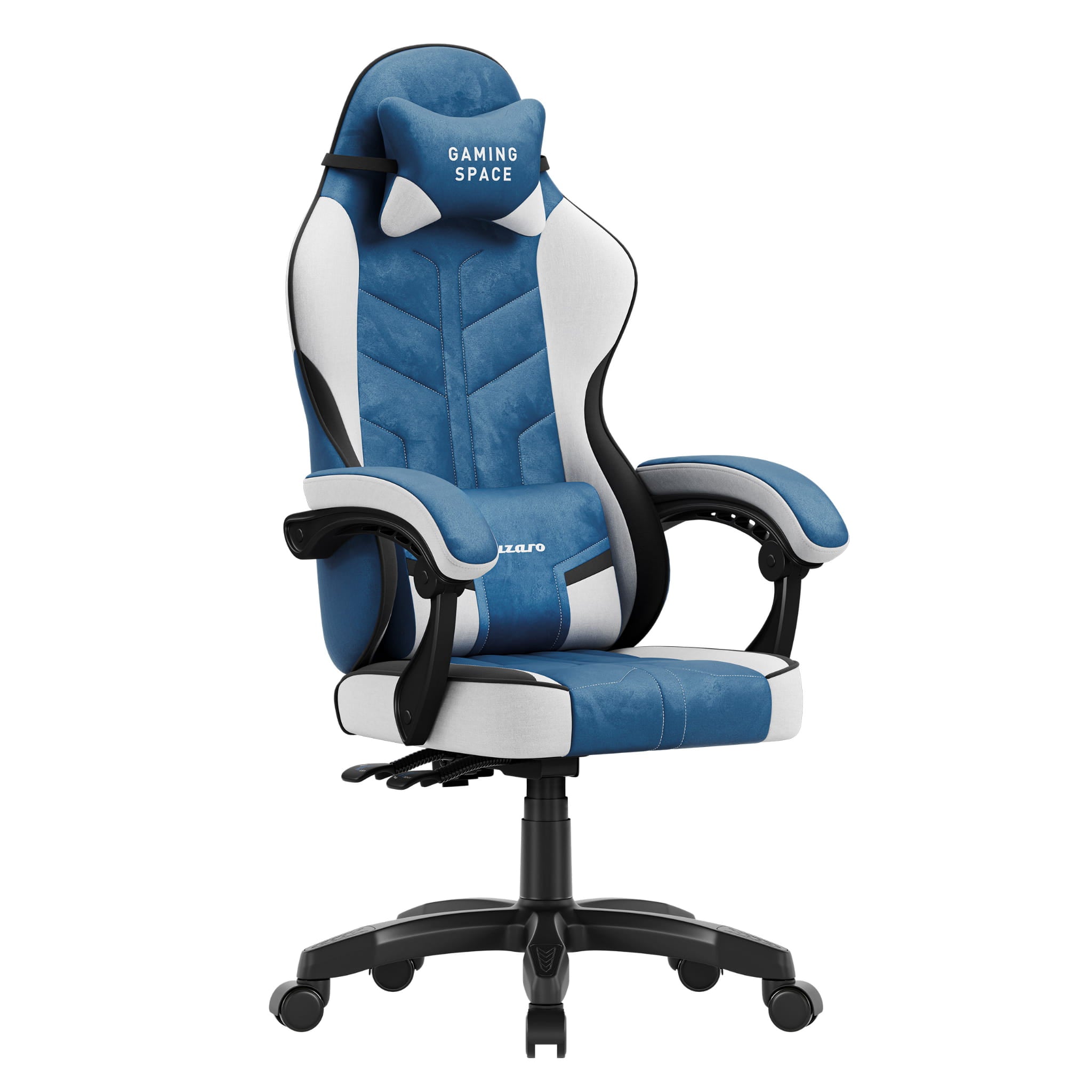 Poltrona da gaming in velluto Huzaro Force 2.7 Blue