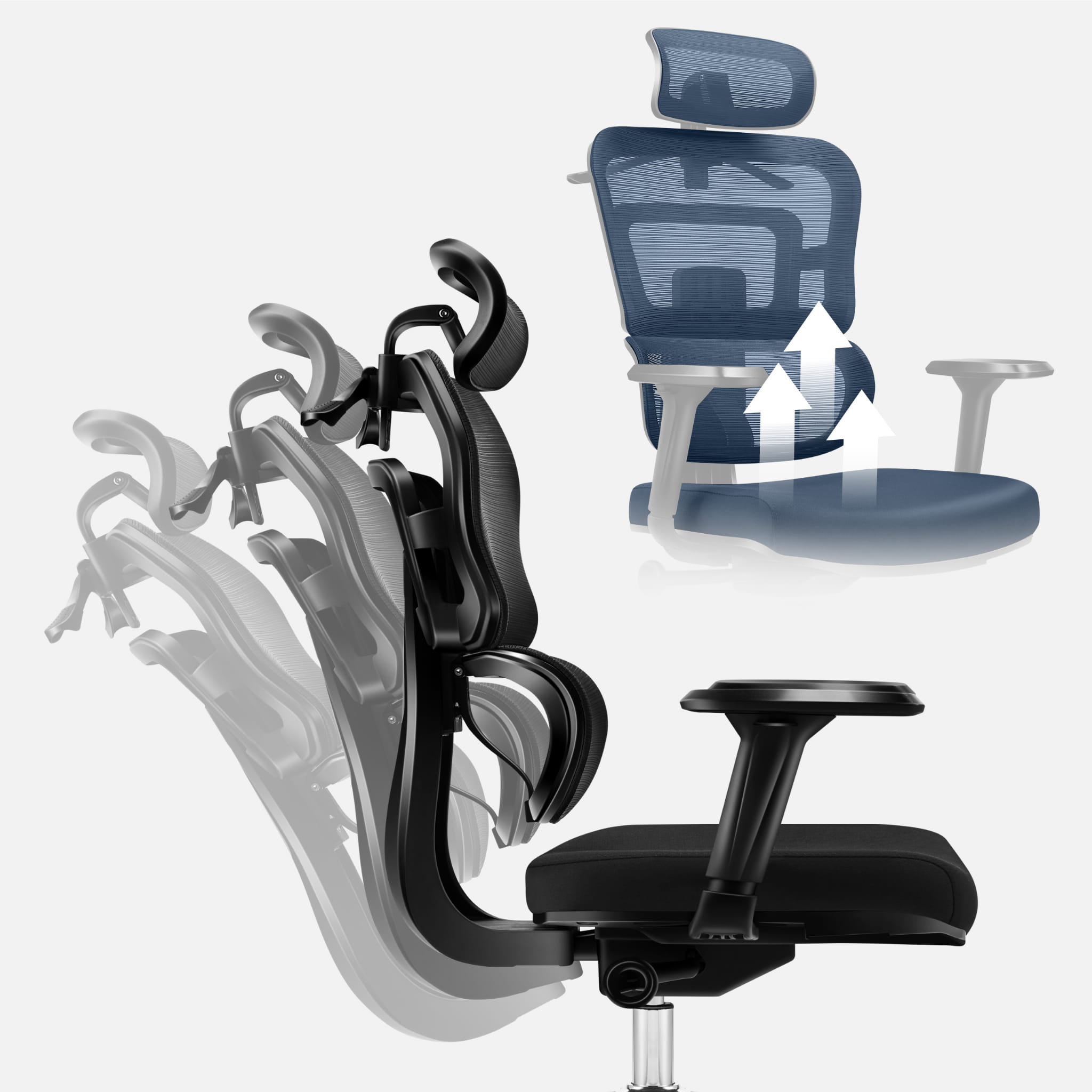 Sedia da ufficio Mark Adler Expert 4.9 Black