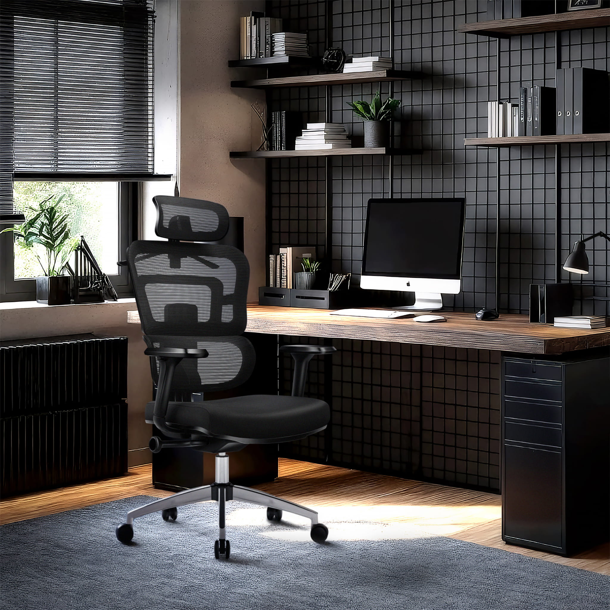 Sedia da ufficio Mark Adler Expert 4.9 Black