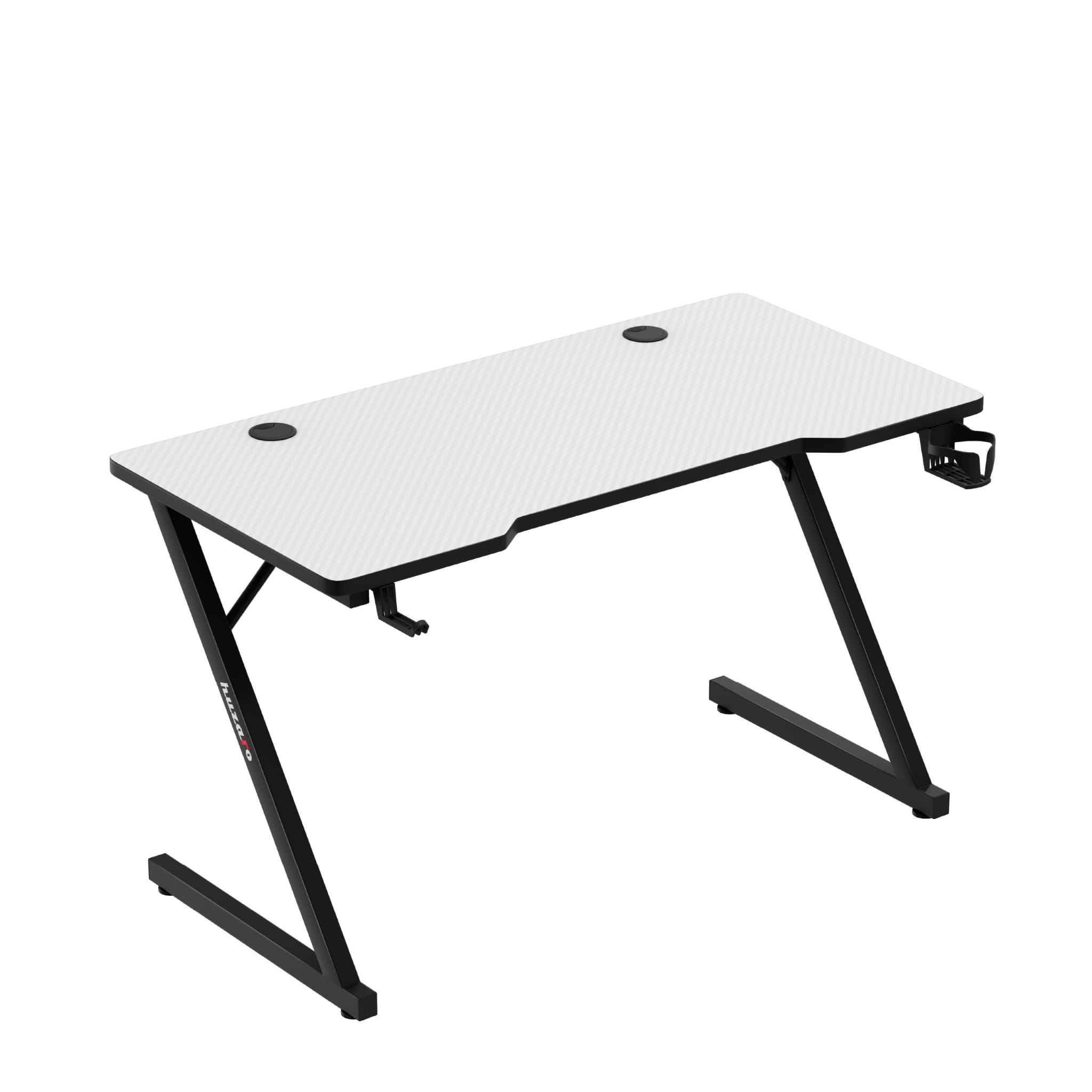 Scrivania da gaming Huzaro Hero 2.5 White 120 cm