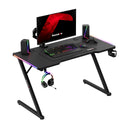 Scrivania da gaming Huzaro Hero 2.5 RGB LED 120 cm
