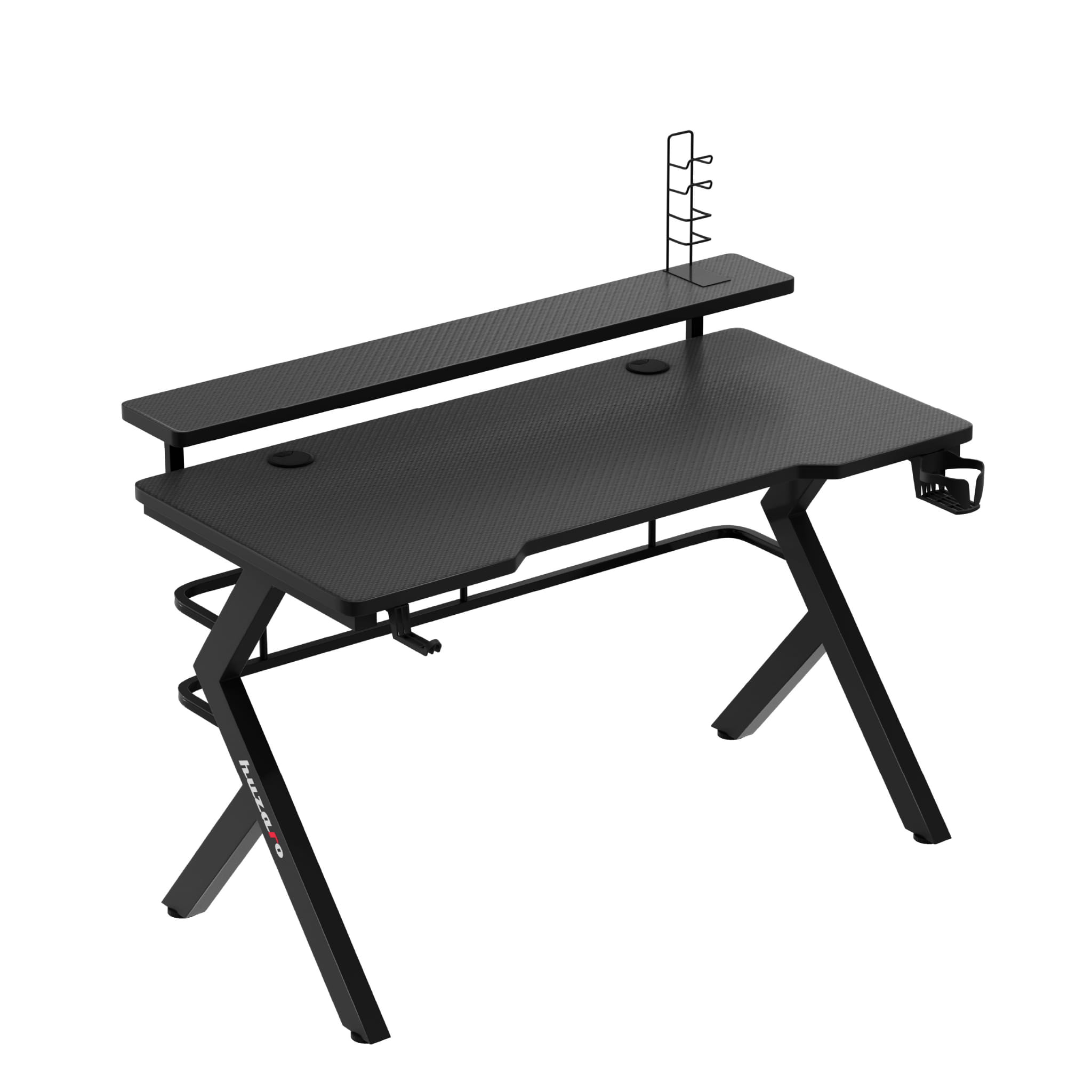 Scrivania da gaming Huzaro Hero 5.0 Black 120 cm